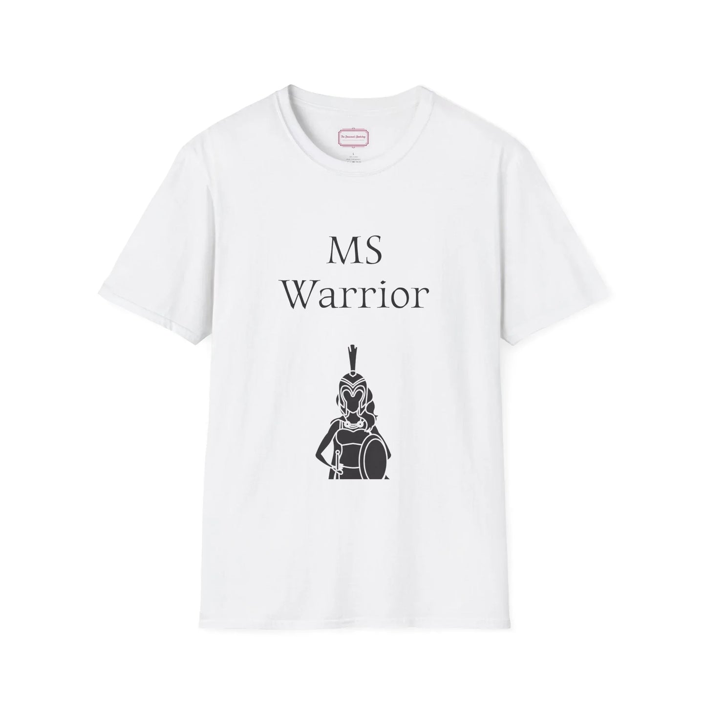 M.S. Warrior Unisex Softstyle T-Shirt - Embrace Your Battles - The Dreamer's Bookshop.