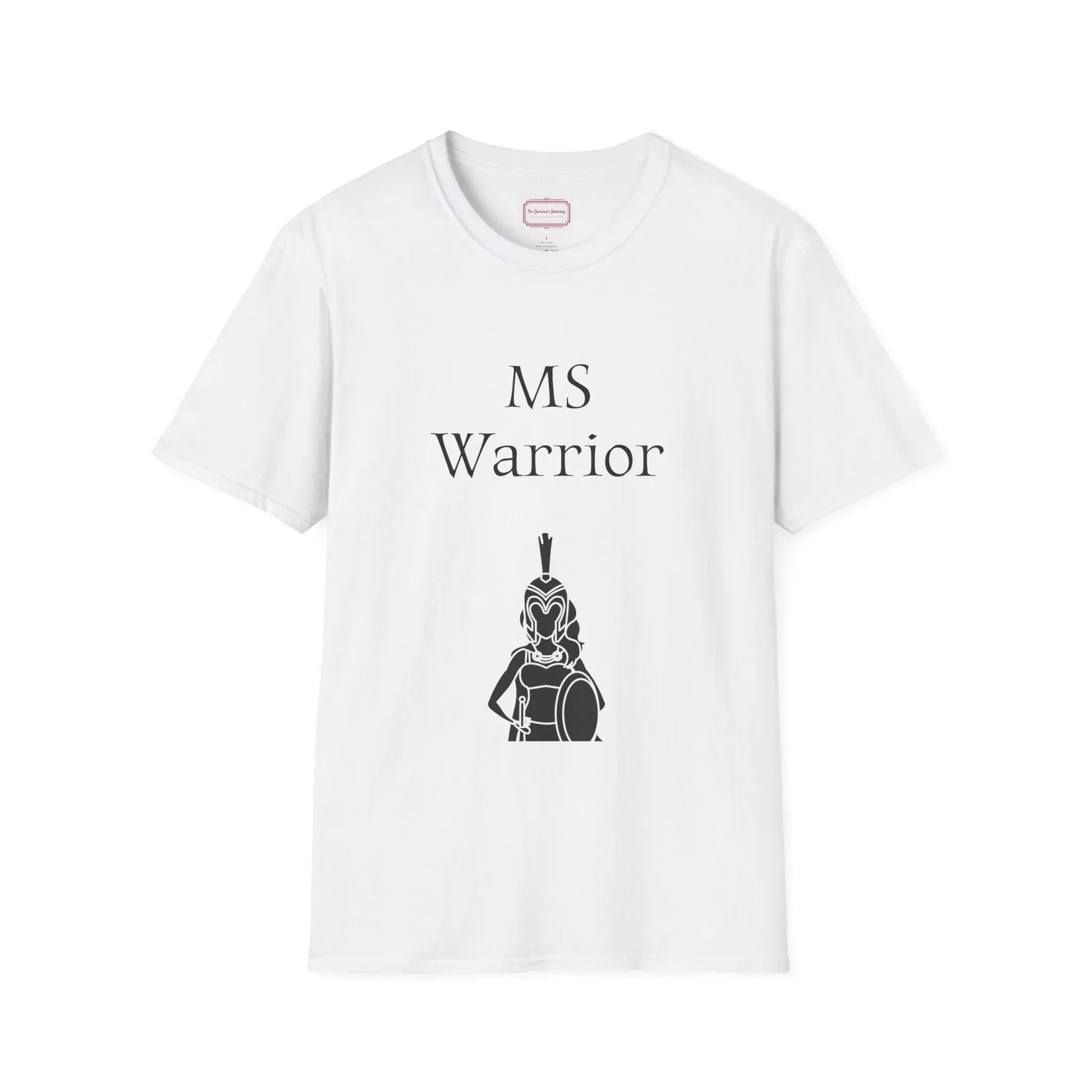 M.S. Warrior Unisex Softstyle T-Shirt - Embrace Your Battles - The Dreamer's Bookshop.