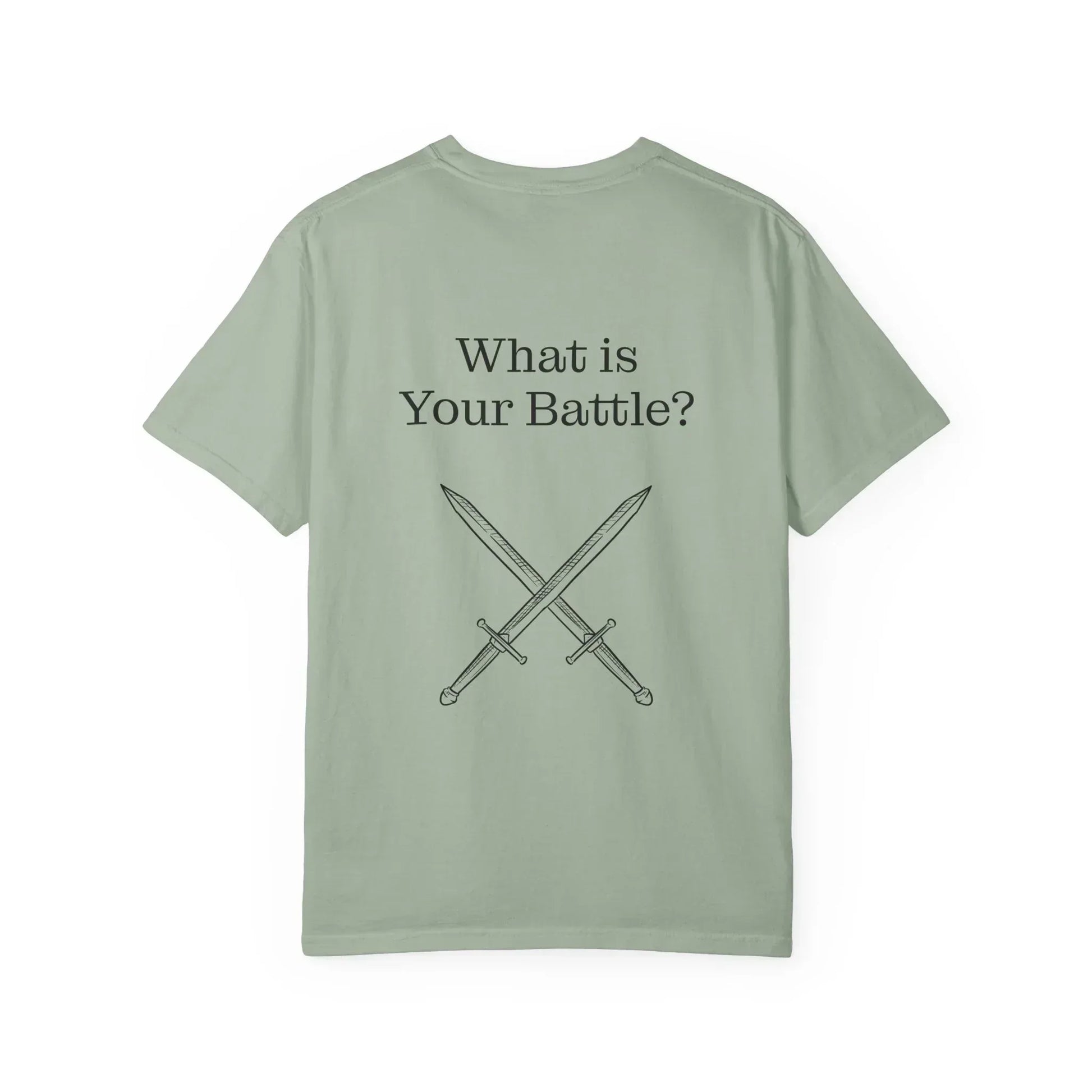 Chronic Pain Warrior Unisex Garment-Dyed T-Shirt - Empowering Supportive Apparel - The Dreamer's Bookshop.