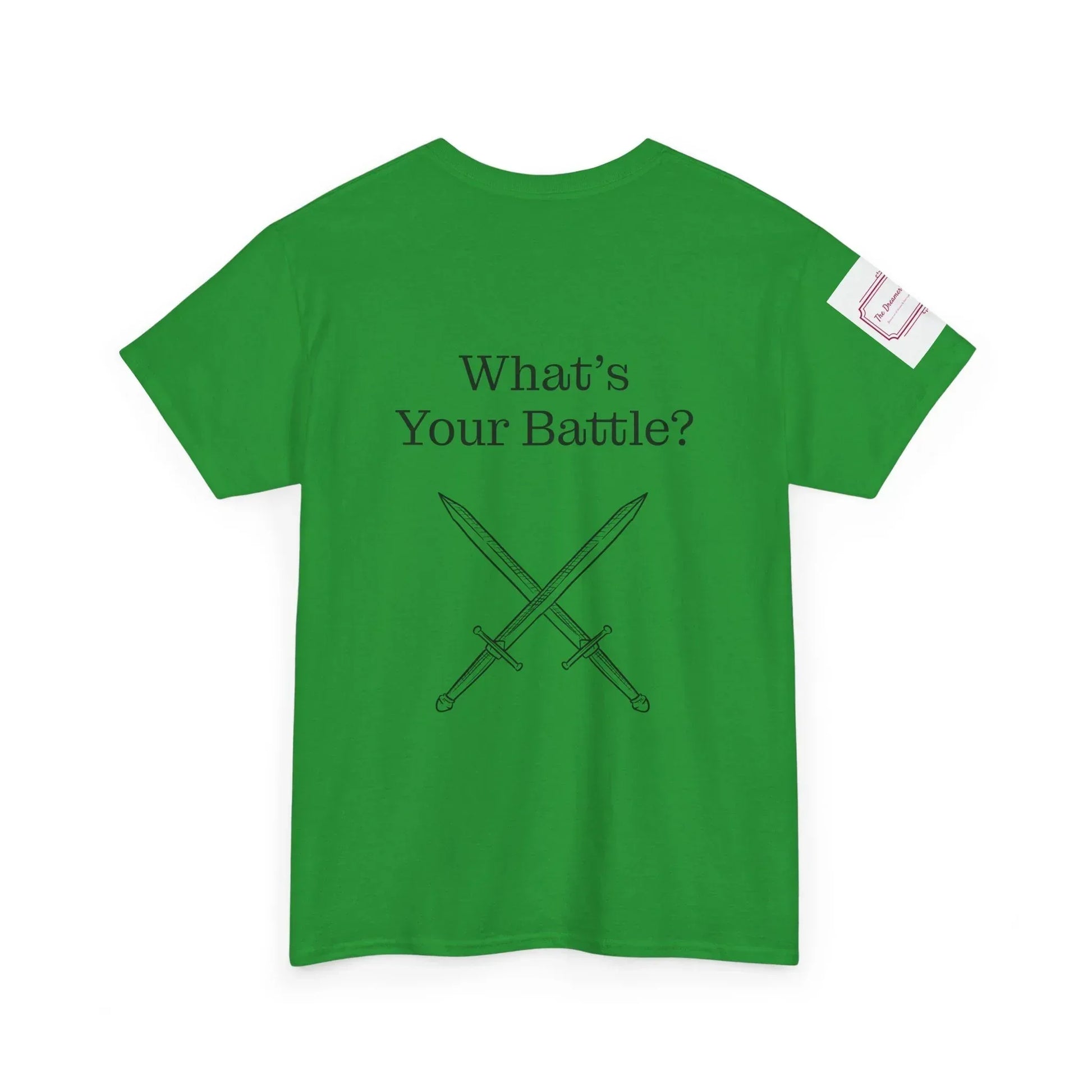 Chronic Pain Warrior Unisex Heavy Cotton Tee - Empowering Apparel for Health Awareness - The Dreamer's Bookshop.