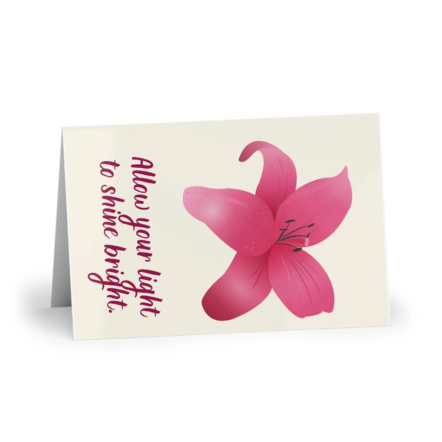 The Dreamer's Bookshop - Love Yourself Card "Your light" - The Dreamer's Bookshop.