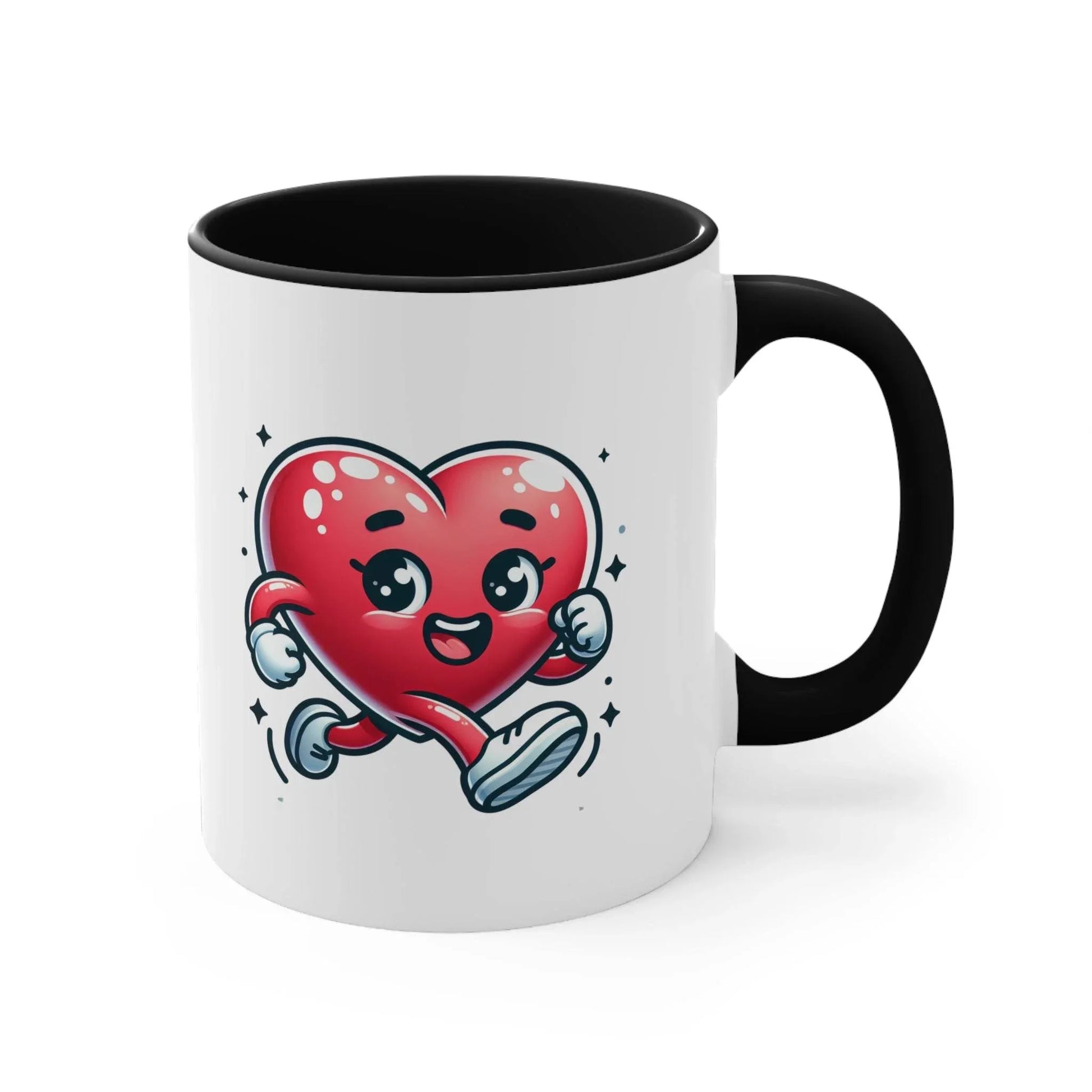 Inspirational Colorful Accent Mug - 11oz Be Happy Stay Positive - The Dreamer's Bookshop.
