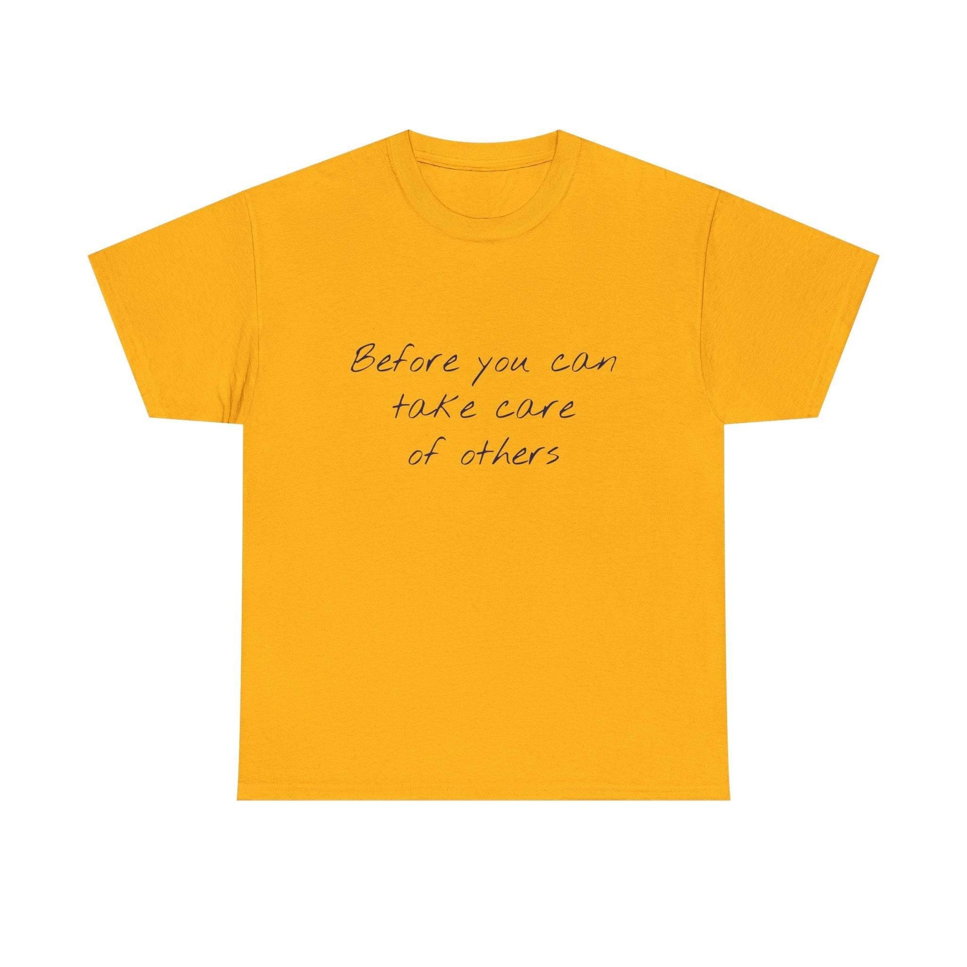 Take Care - Unisex Heavy Cotton Tee - Creative Apparel - The Dreamer's Bookshop.