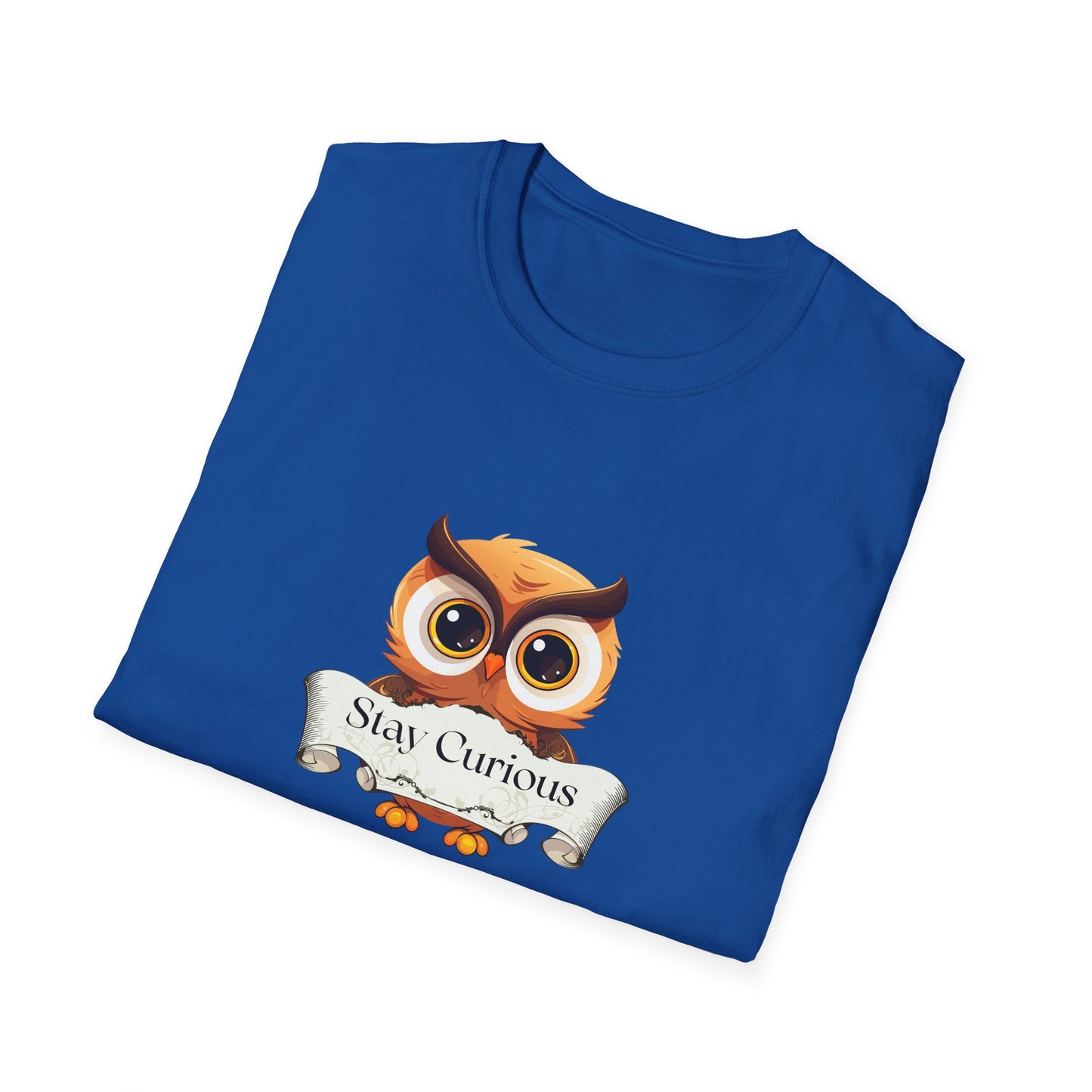 Inspirational Unisex Softstyle T-Shirt - Stay Curious