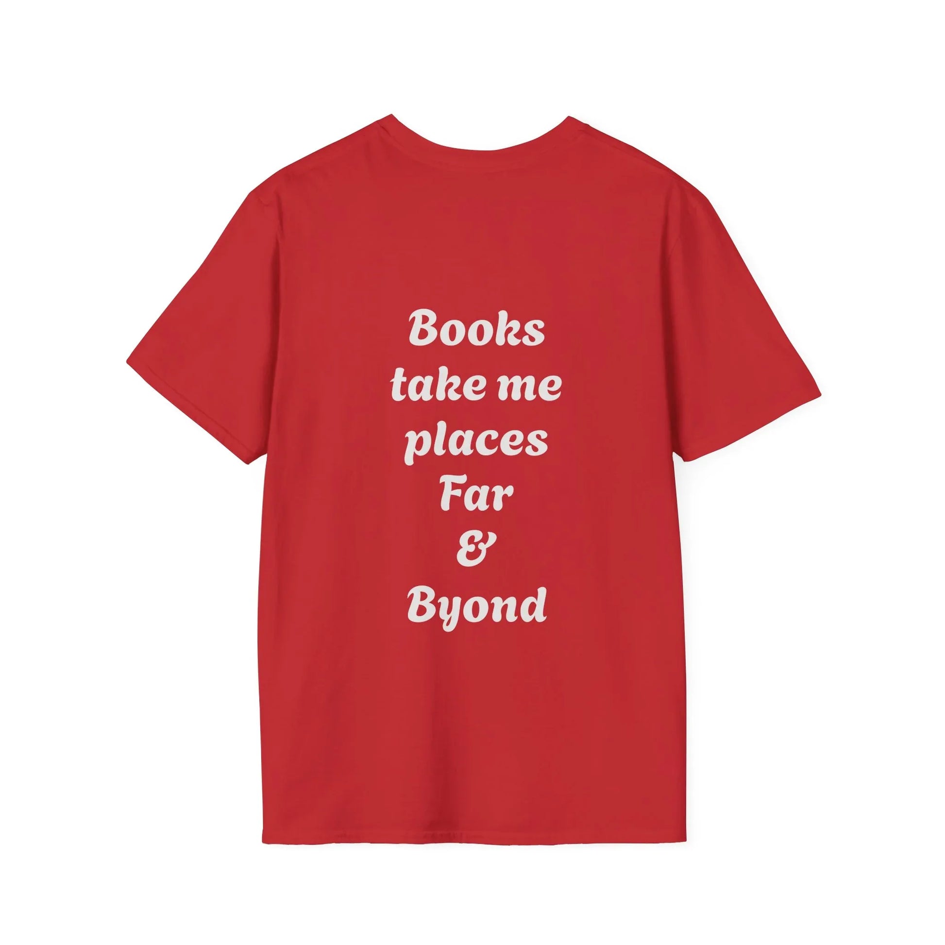 Unisex Travel-Inspired T-Shirt - "I'm a Traveller of Worlds" - Perfect for Book Lovers - The Dreamer's Bookshop.