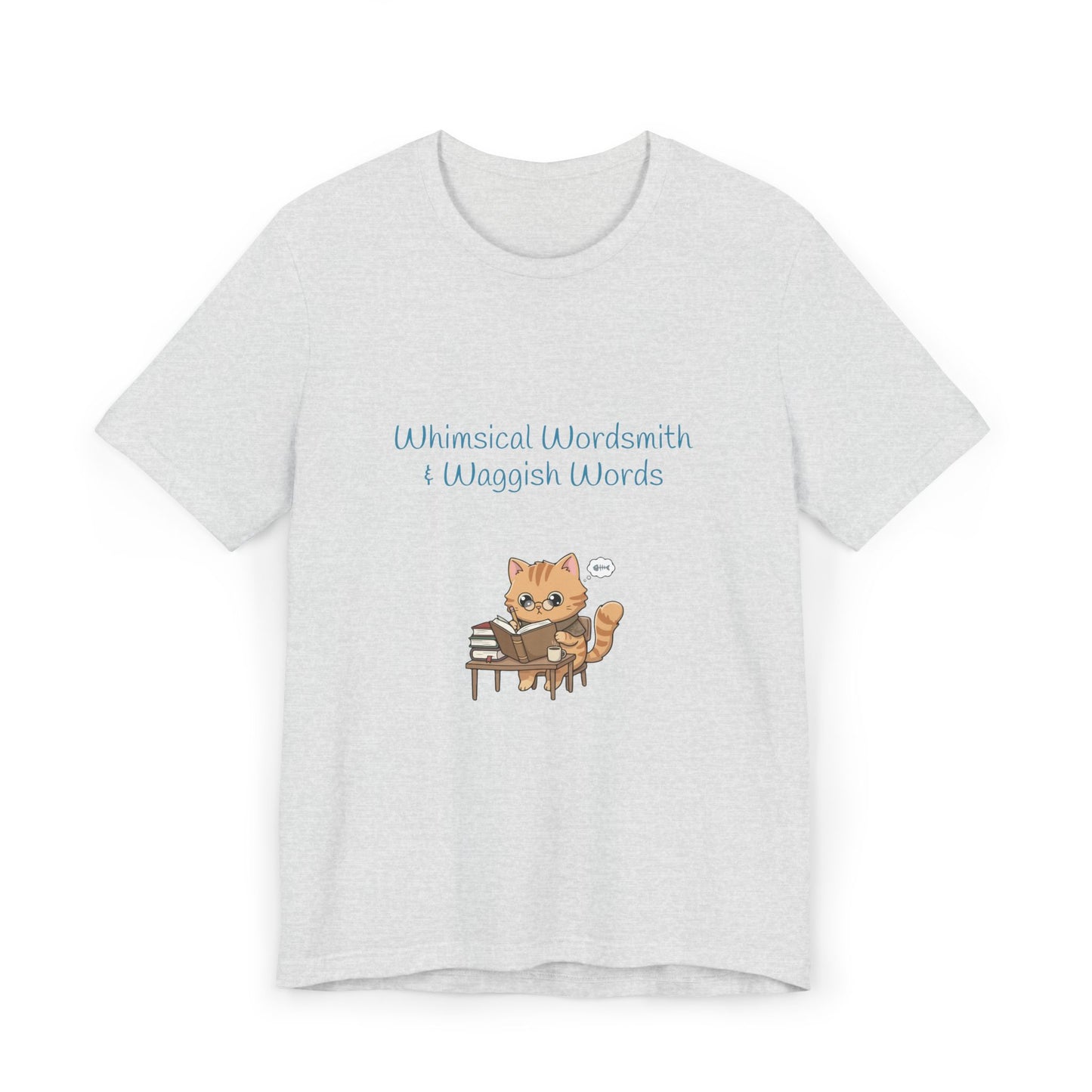 Unisex Jersey T-Shirt - 'Whimsical Wordsmith' Book lovers