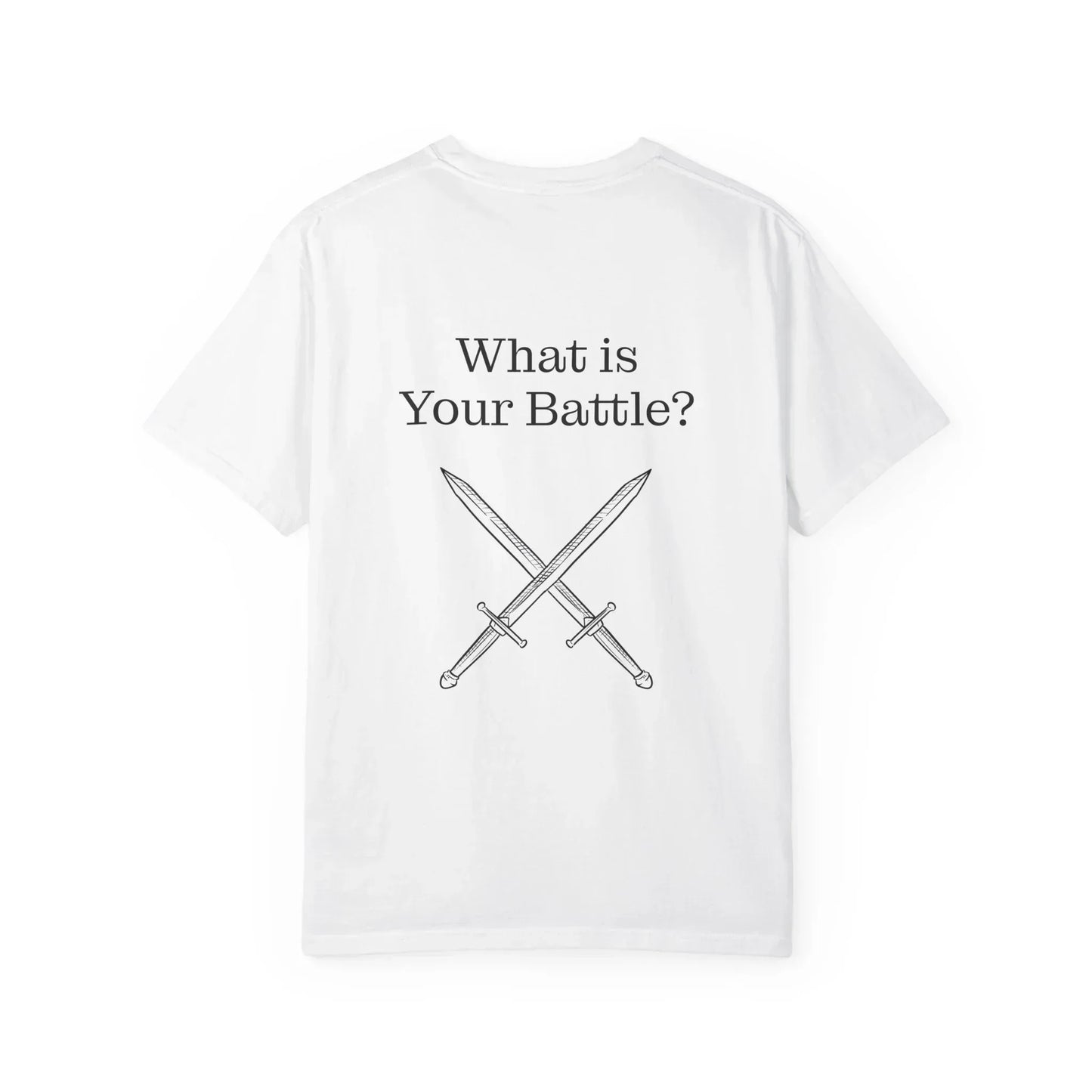 Chronic Pain Warrior Unisex Garment-Dyed T-Shirt - Empowering Supportive Apparel - The Dreamer's Bookshop.