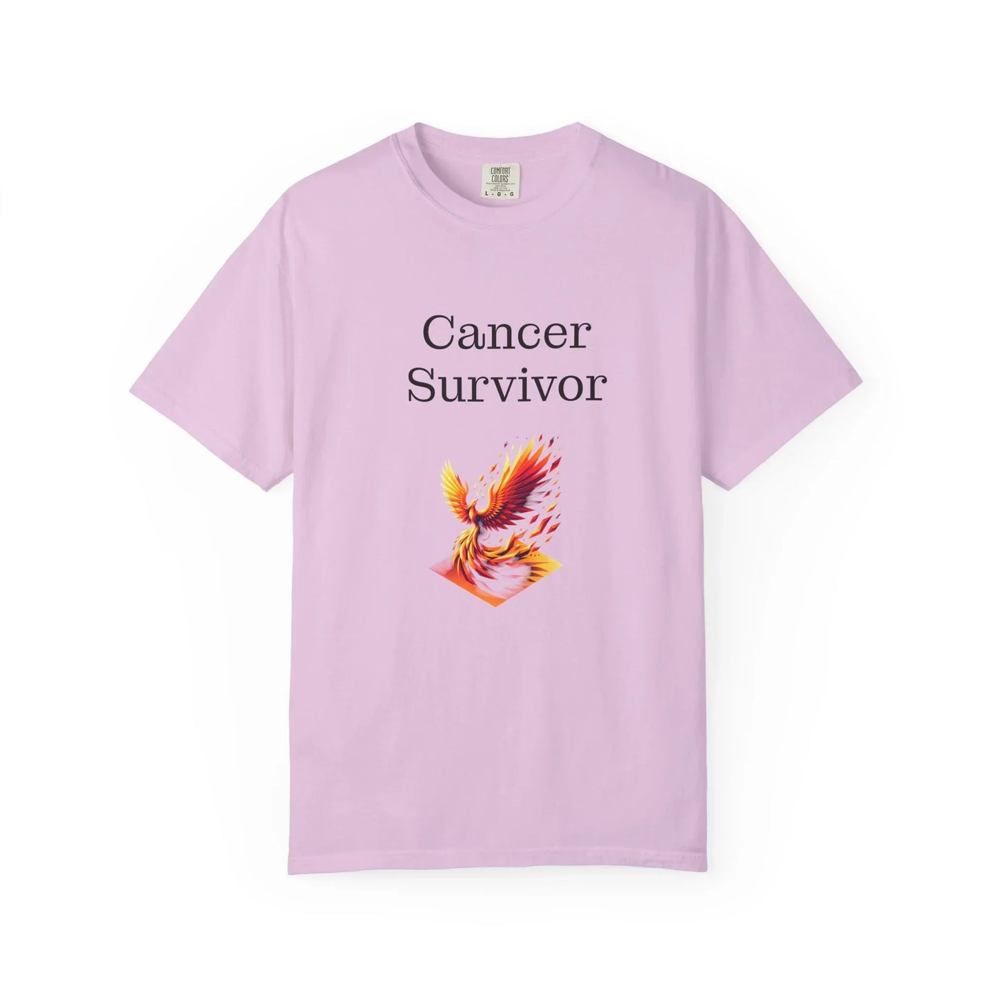 Cancer Survivor Unisex Garment-Dyed T-shirt - Inspirational Motivational Tee - The Dreamer's Bookshop.