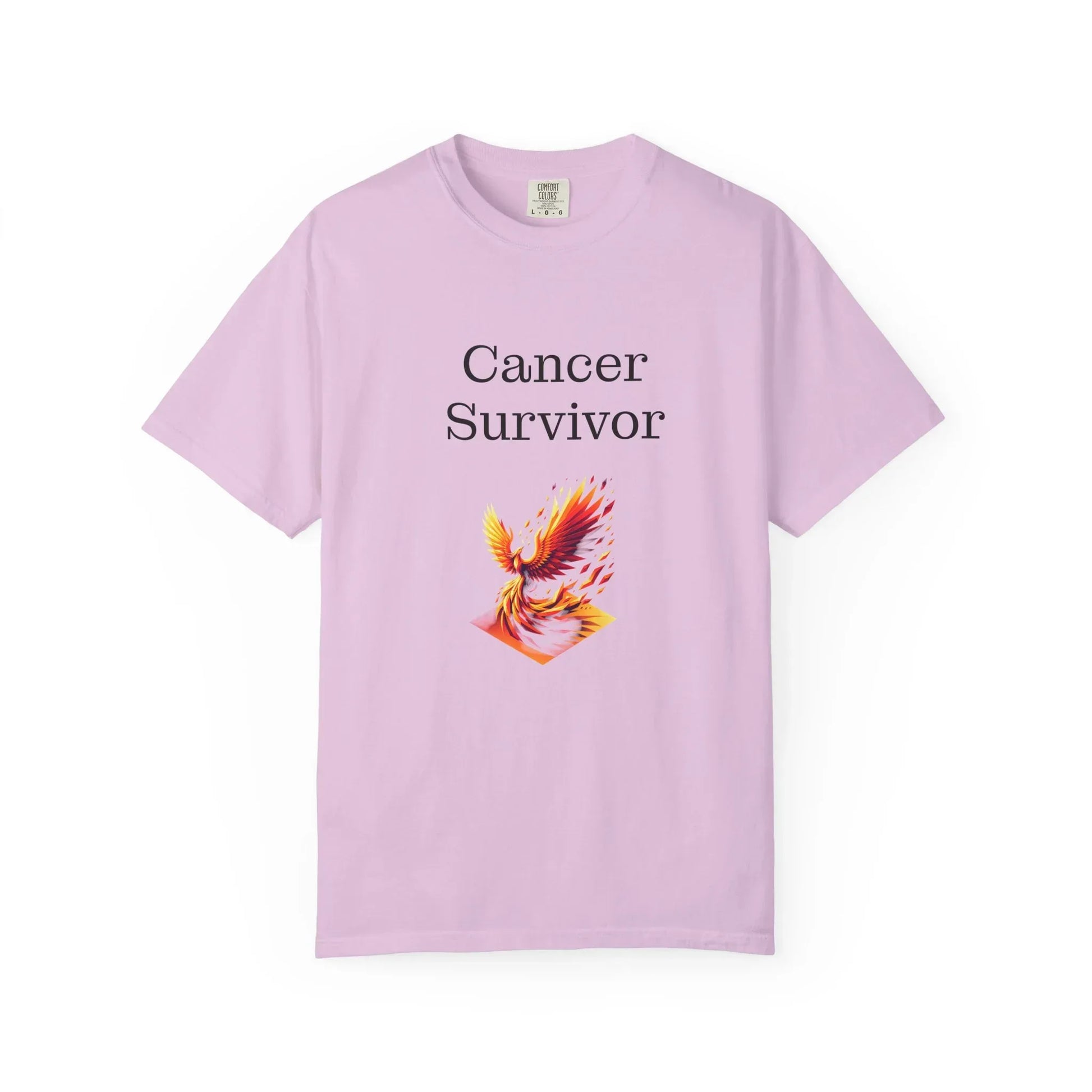 Cancer Survivor Unisex Garment-Dyed T-shirt - Inspirational Motivational Tee - The Dreamer's Bookshop.