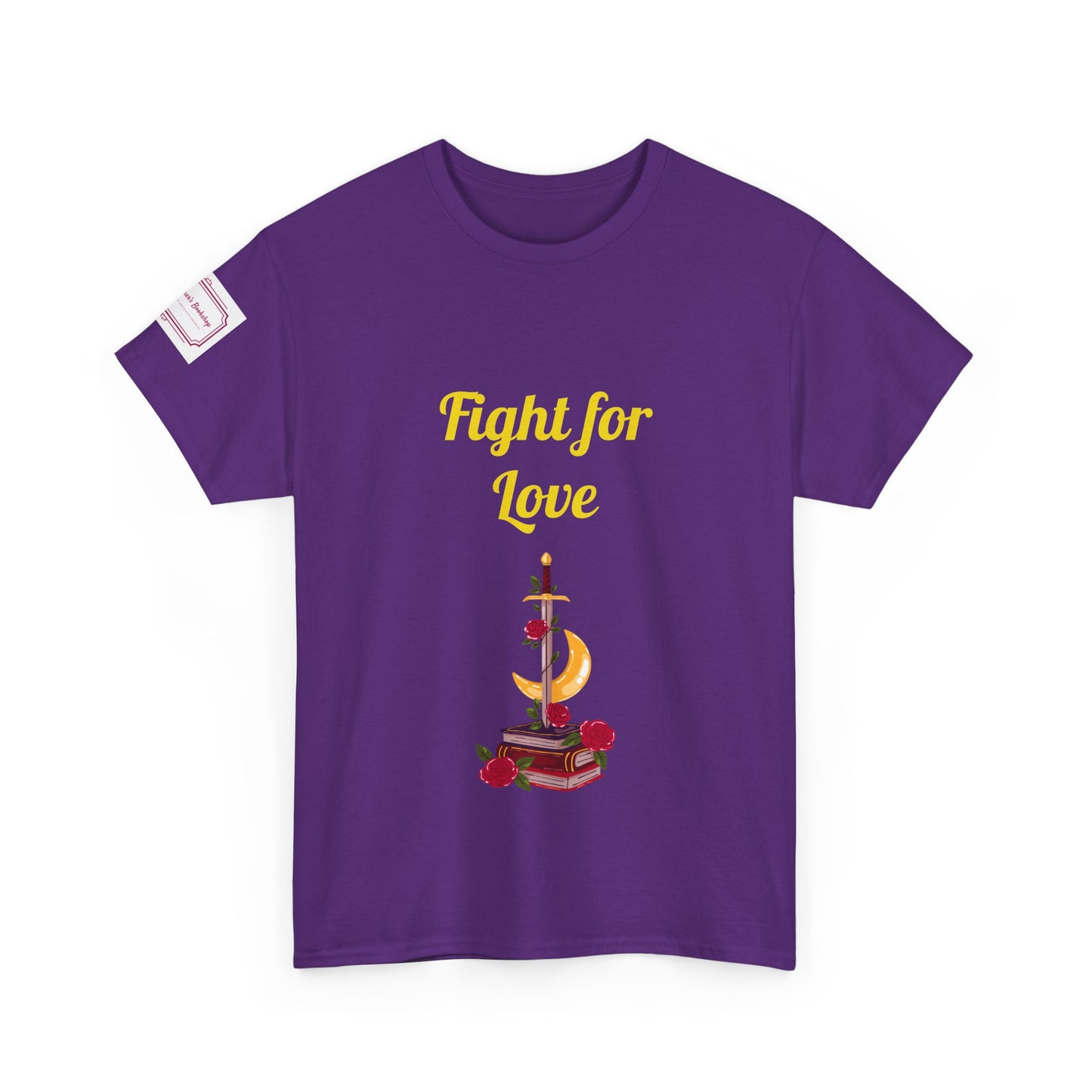 EU - Fight for Love - Unisex Heavy Cotton Tee - Romance Books