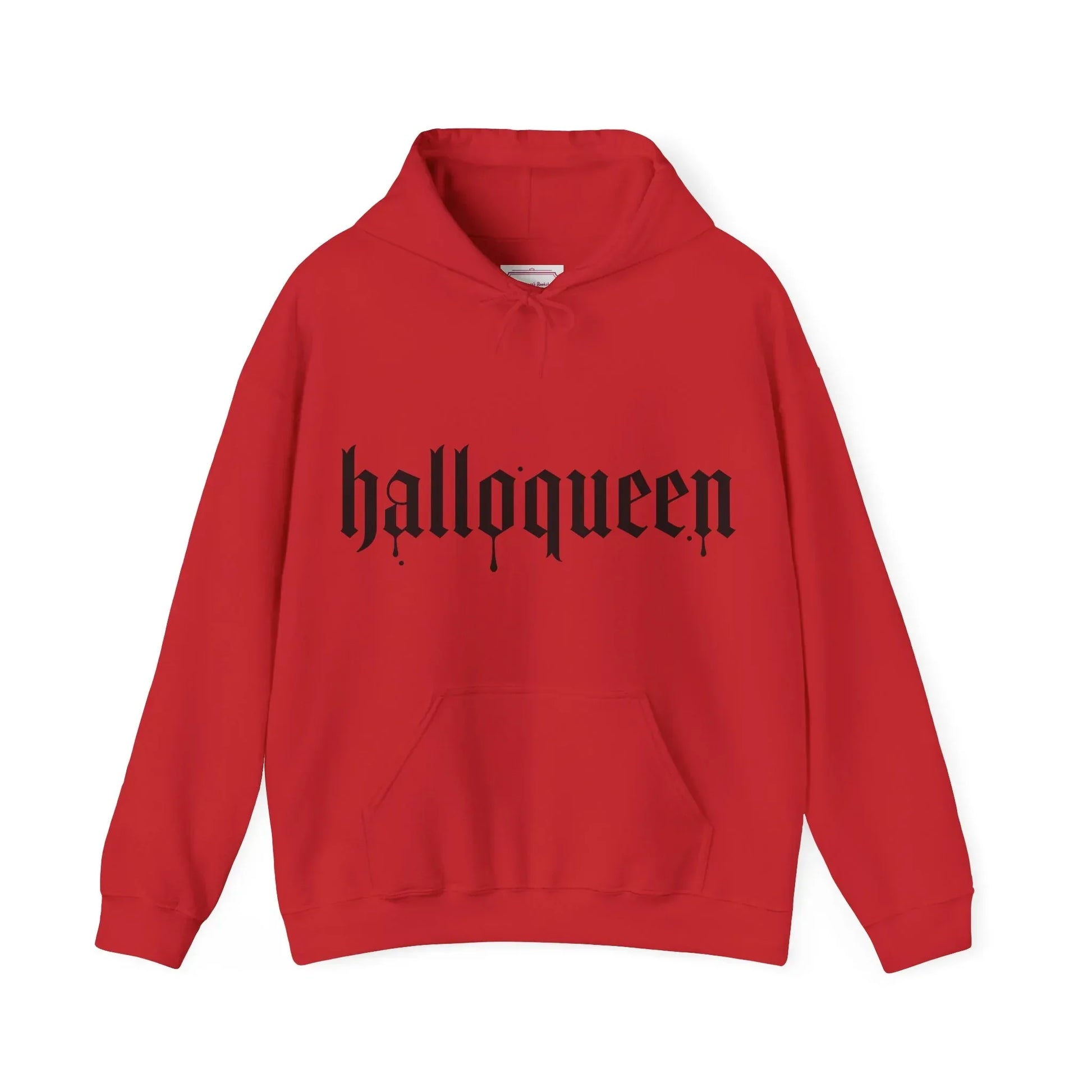 Halloqueen Hooded Sweatshirt - Perfect for Spooky Lovers - The Dreamer's Bookshop.
