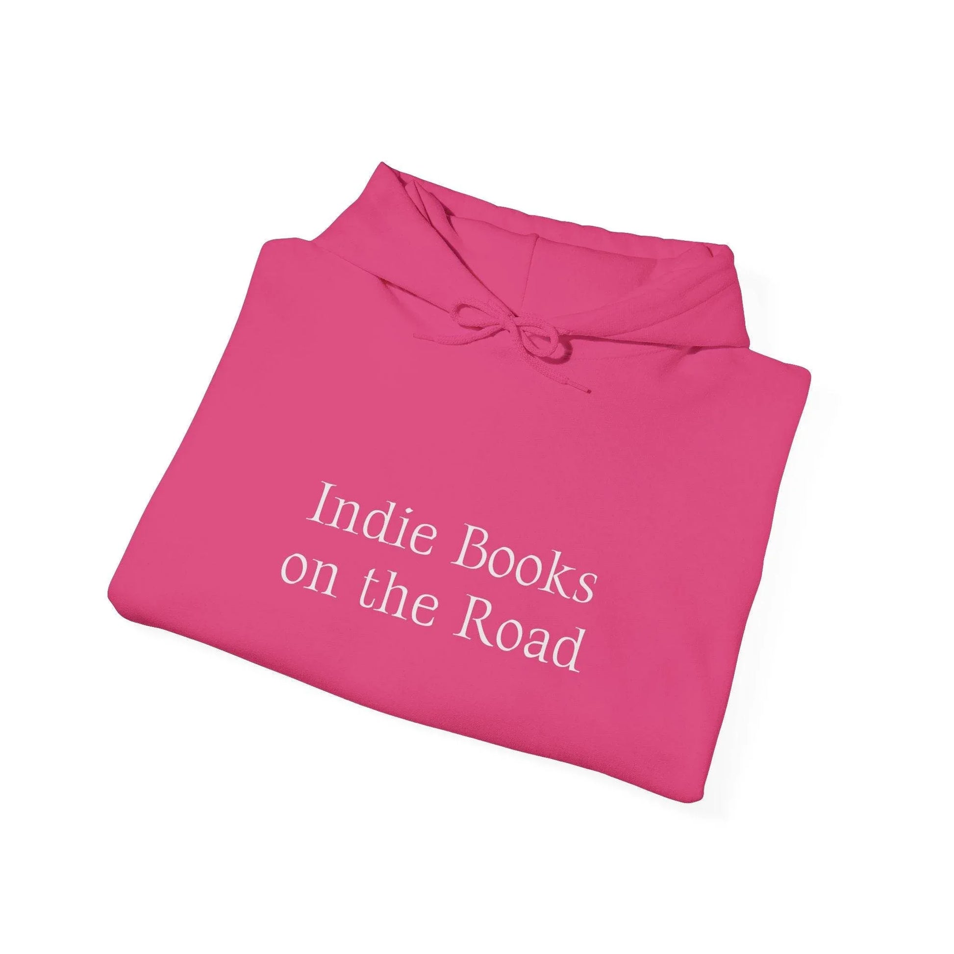 Indie Books on the Road Hooded Sweatshirt - Perfect for Book Lovers - The Dreamer's Bookshop.