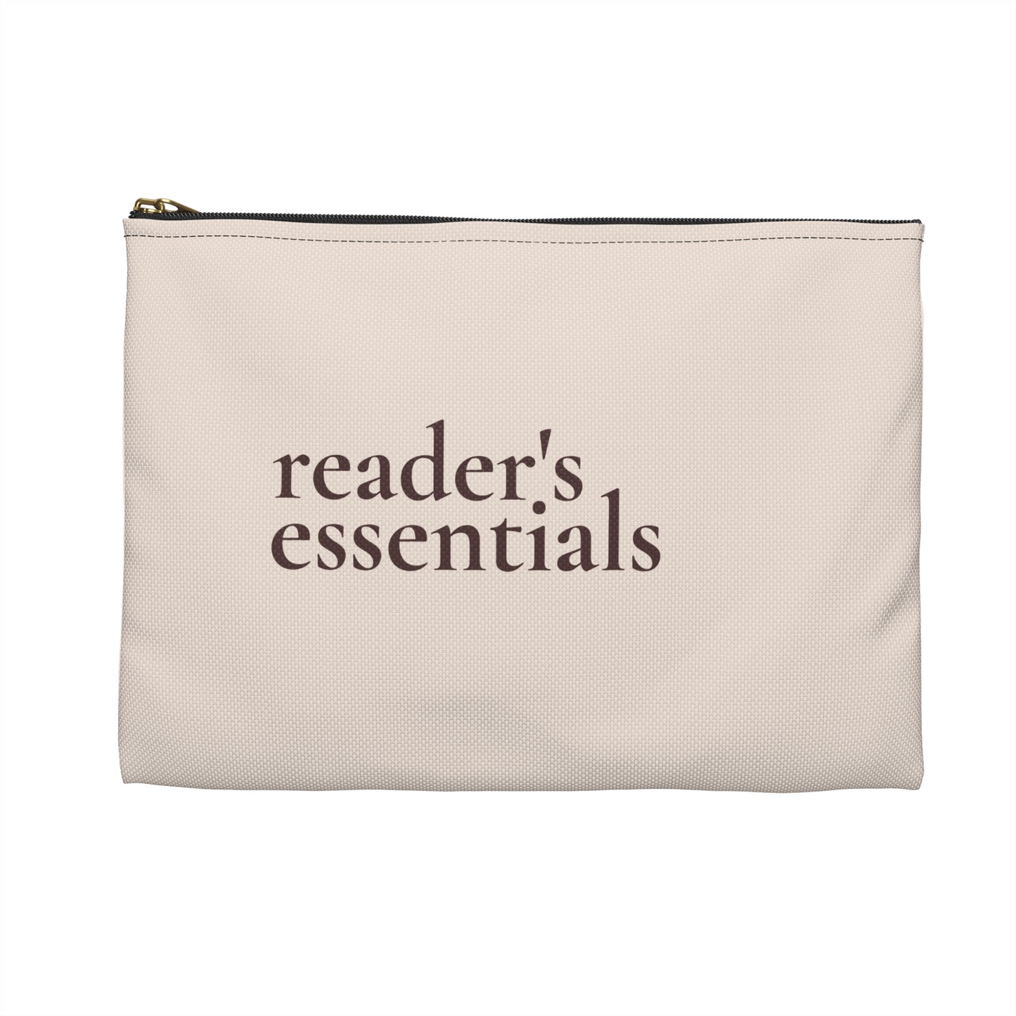 Book Lover's Accessory Pouch - "Reader"s Essentials" TDL