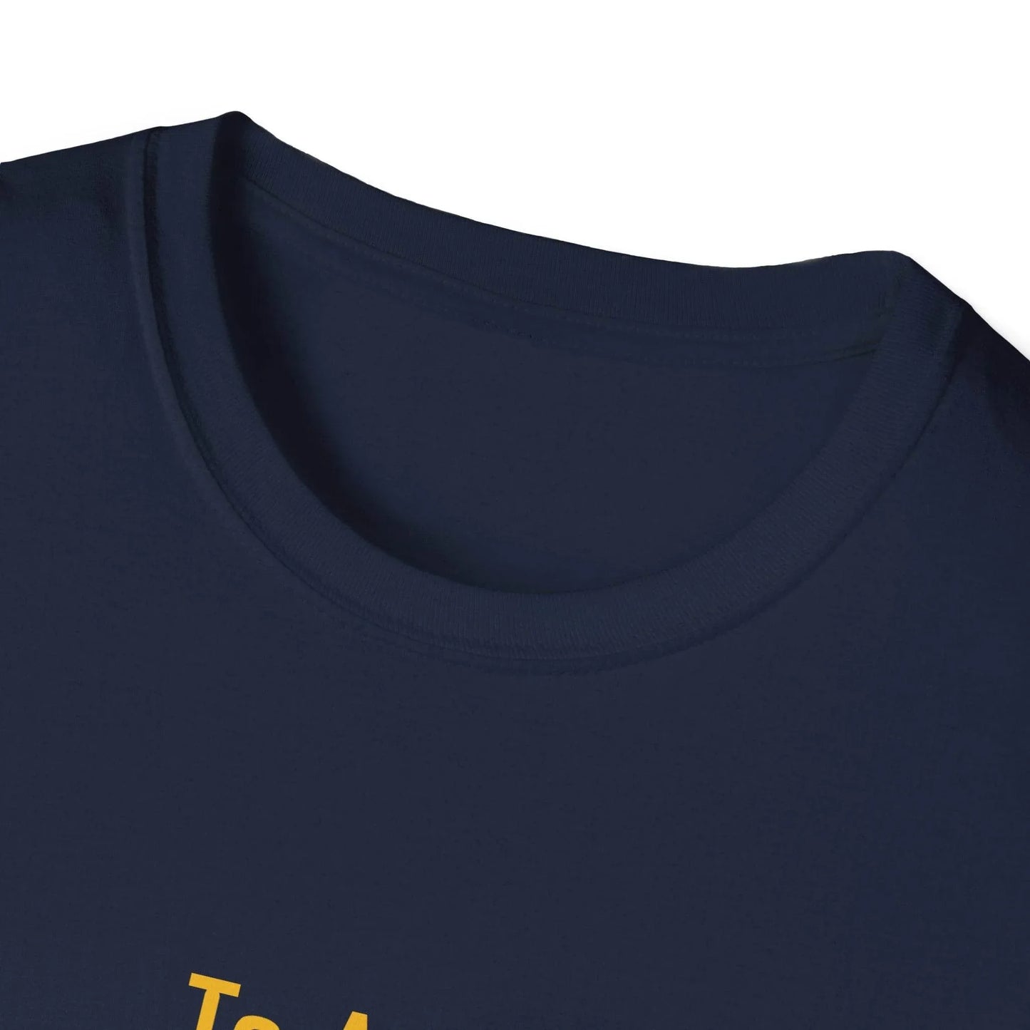 Inspirational Unisex Softstyle T-Shirt - 'To Ask' Philosophical Design - The Dreamer's Bookshop.