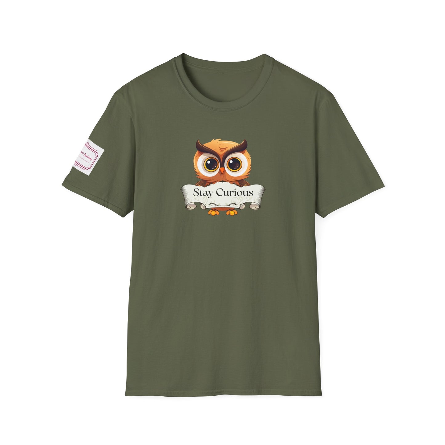 Unisex T-Shirt - "Stay Curious" for Book Lovers
