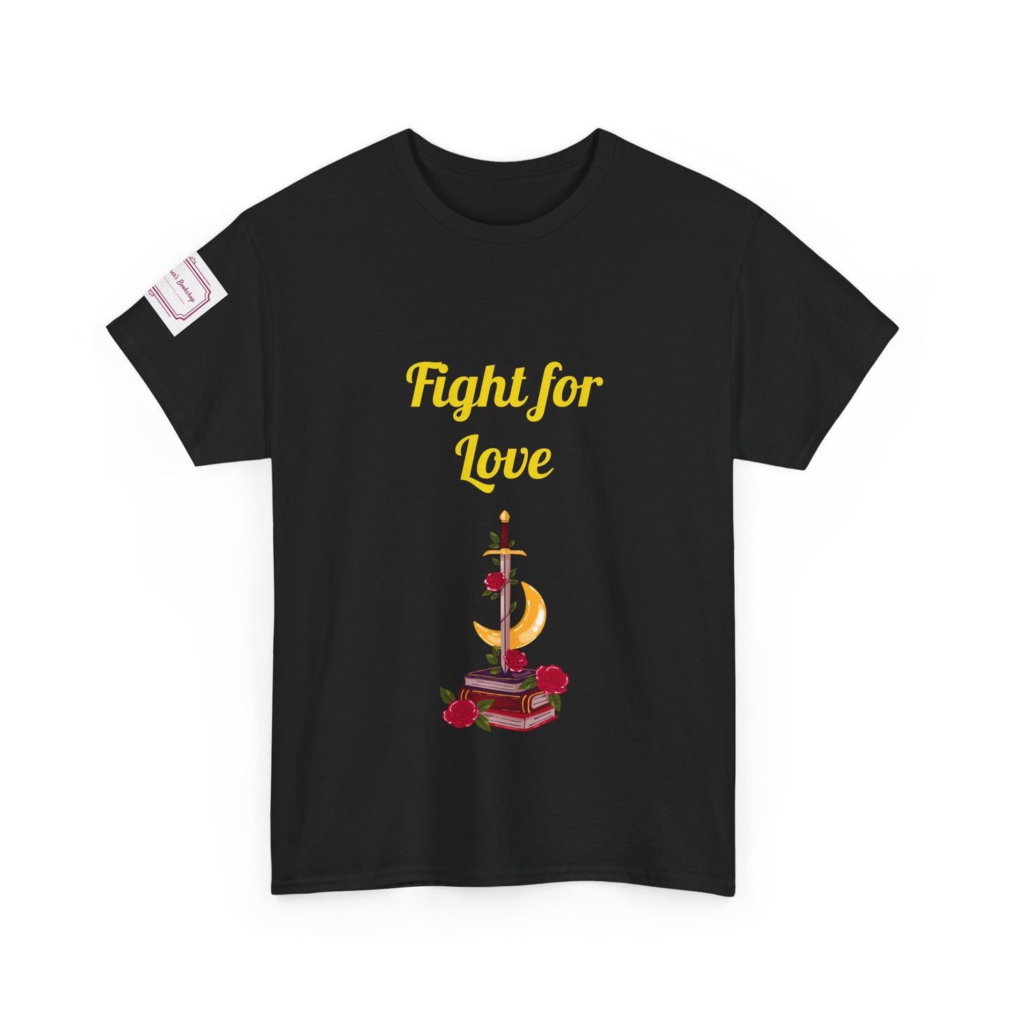 EU - Fight for Love - Unisex Heavy Cotton Tee - Romance Books