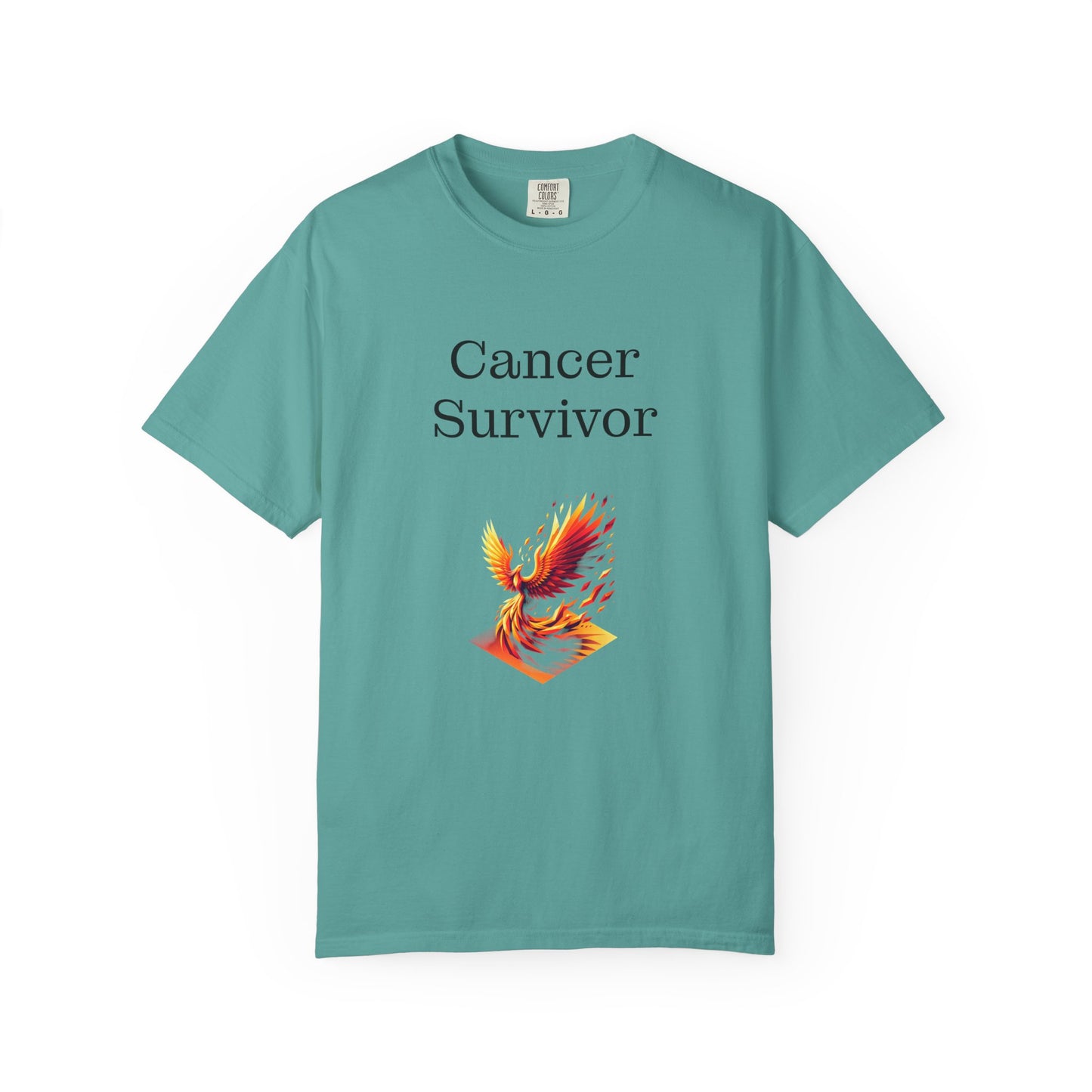 AU - Cancer Survivor Unisex Garment-Dyed T-Shirt - Empowering Supportive Apparel