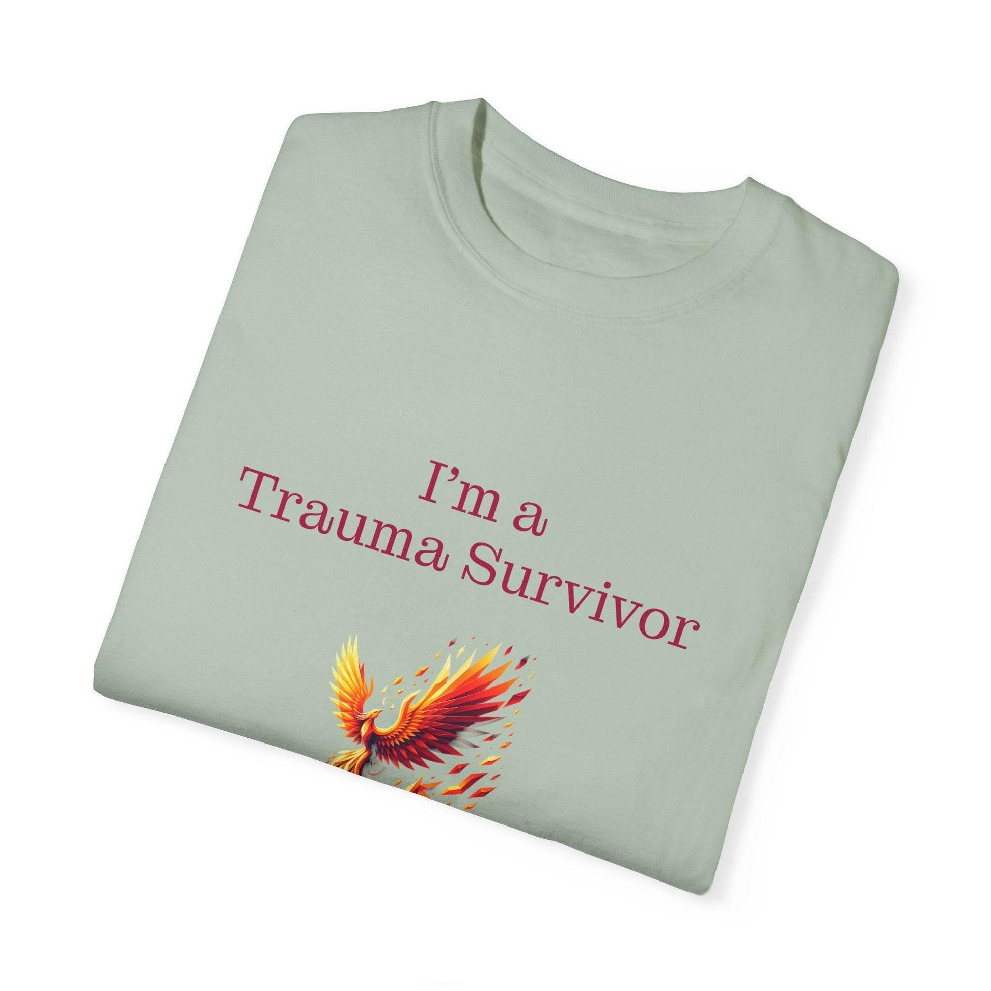 Trauma Survivor Unisex T-Shirt - Empowering Tee for Healthcare Awareness - The Dreamer's Bookshop.