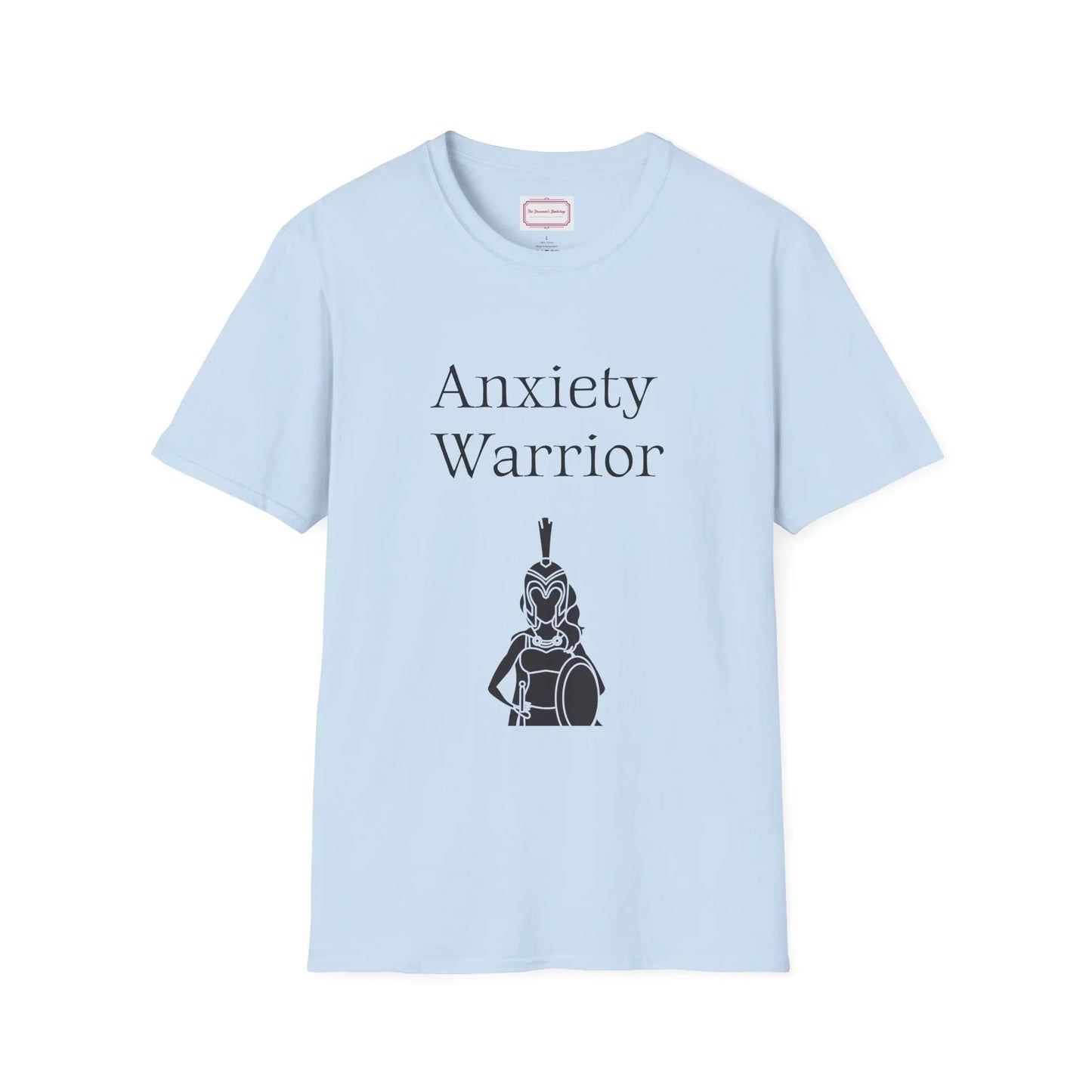 Anxiety Warrior Unisex Softstyle T-Shirt - Embrace Your Battles - The Dreamer's Bookshop.