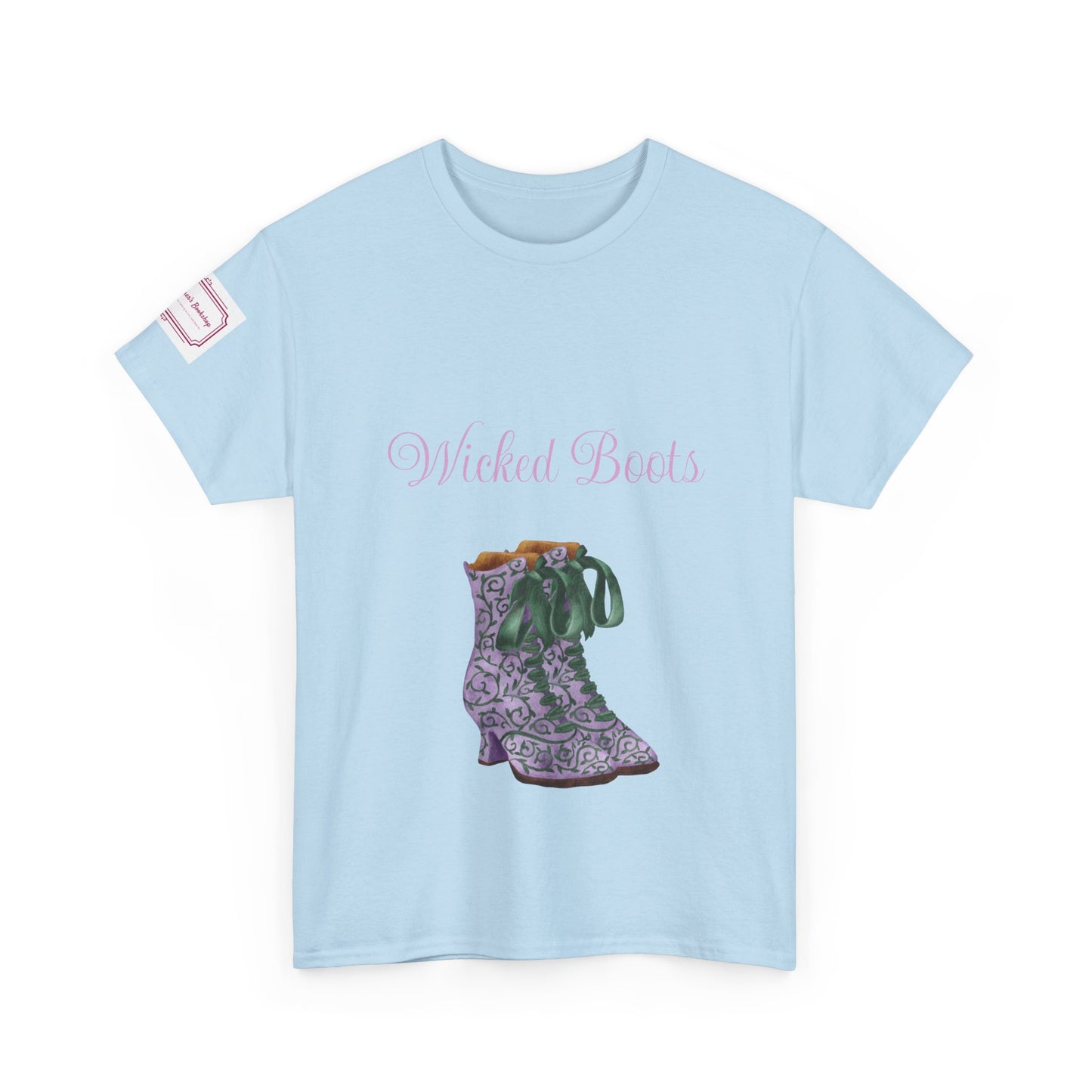 EU - Wicked Boots Unisex Heavy Cotton Tee - Perfect for Mystical Occasions