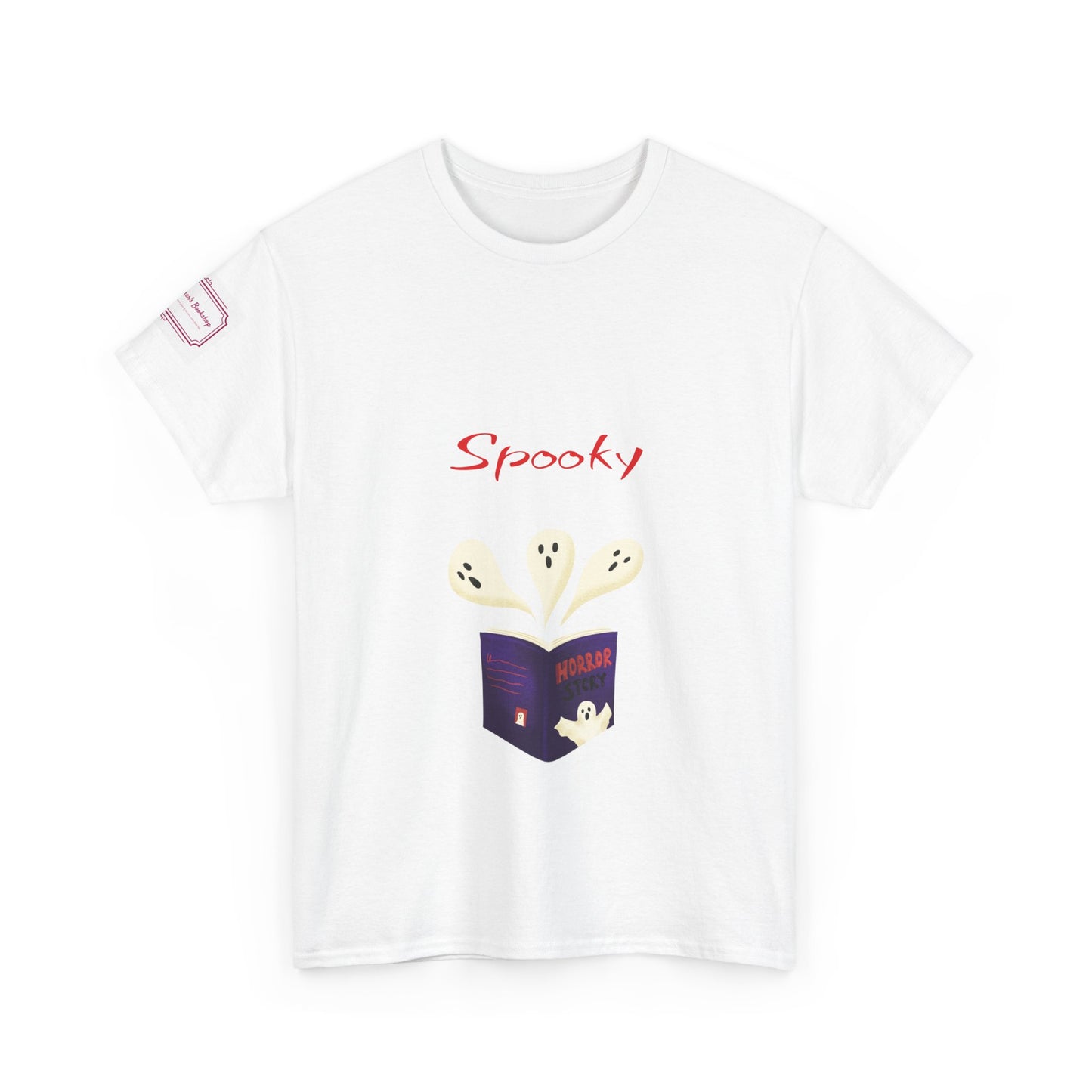 UK - Fiction -  Unisex Heavy Cotton Tee - Spooky Books