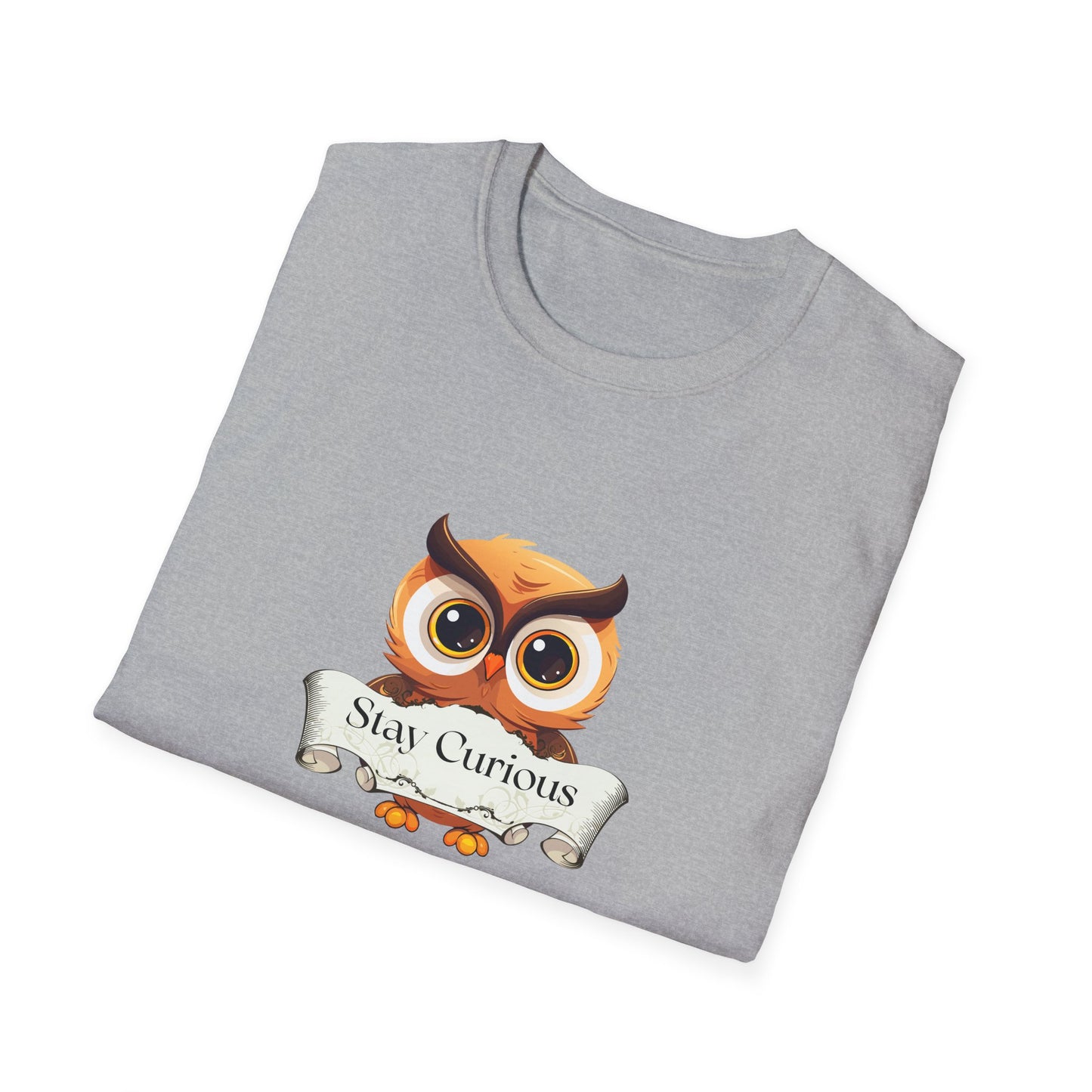 Inspirational Unisex Softstyle T-Shirt - Stay Curious