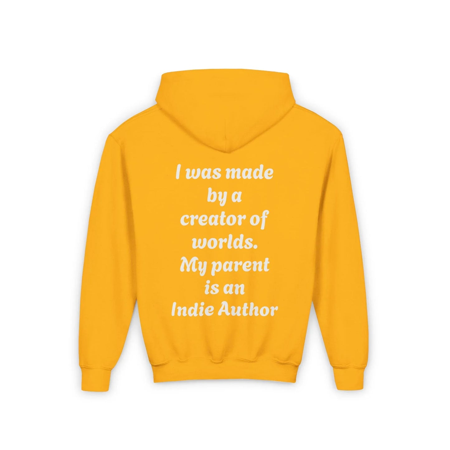 US (Ww) - Youth Heavy Blend Hooded Sweatshirt - "Born to be Original" & "Created by a Creator of Worlds" - The Dreamer's Bookshop.