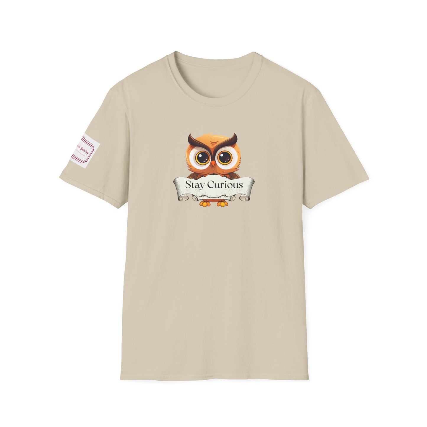 Unisex T-Shirt - "Stay Curious" for Book Lovers