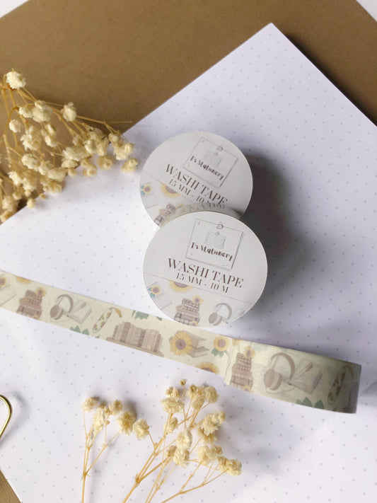 T's Stationery - „Zomerboeken” Washi tape - The Dreamer's Bookshop.