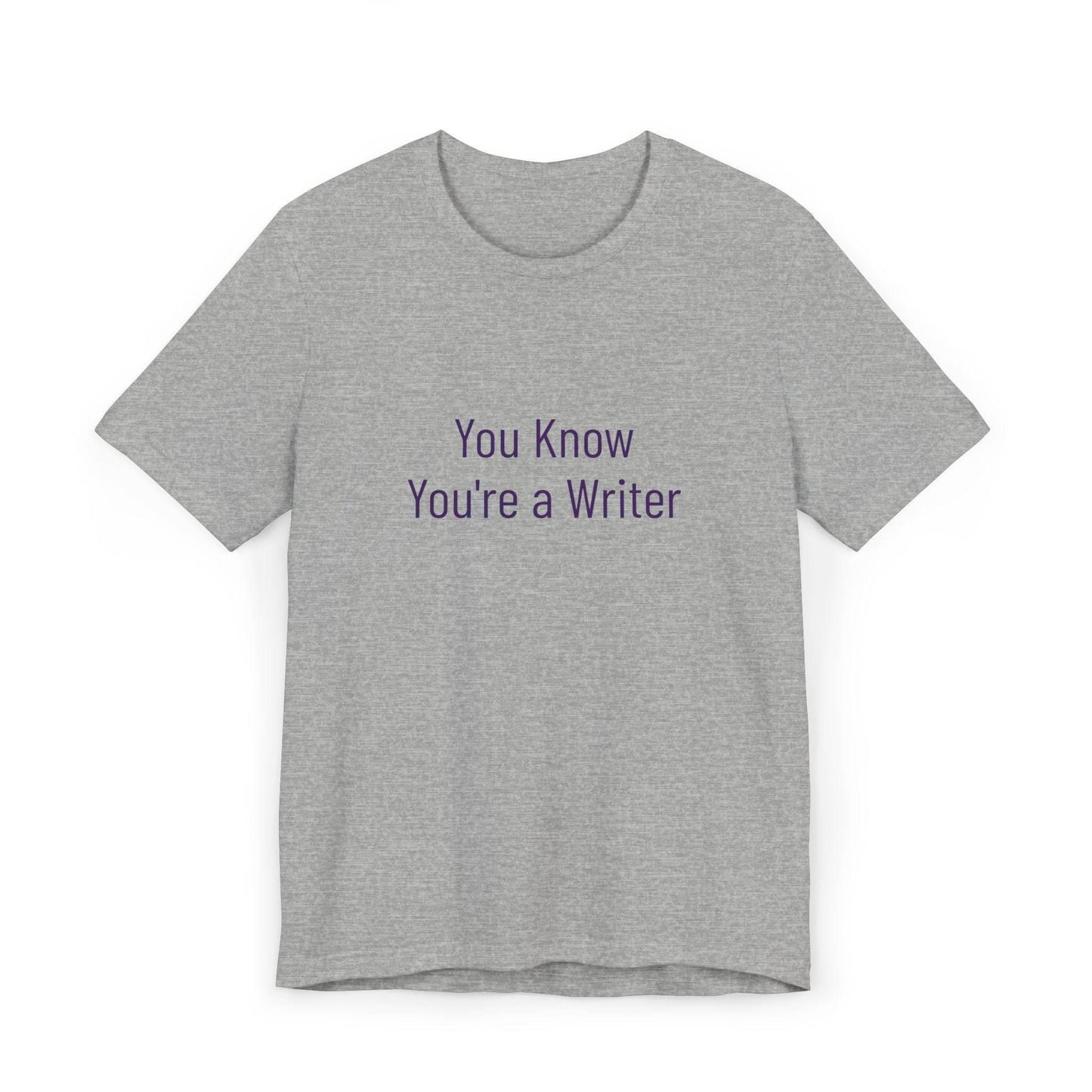 Unisex Jersey T-Shirt - 'You Know' Philosophical - The Dreamer's Bookshop.