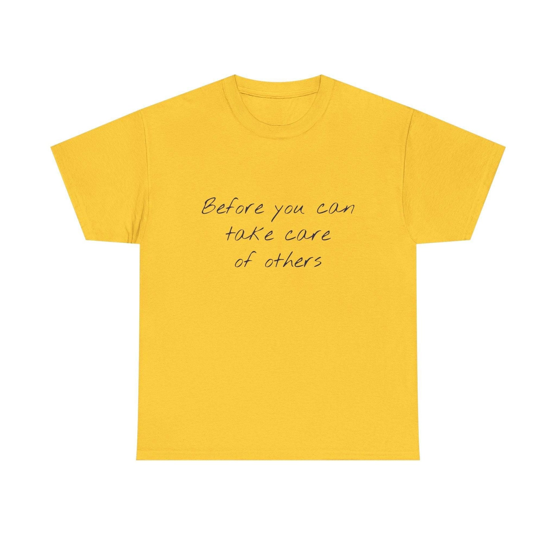Take Care - Unisex Heavy Cotton Tee - Creative Apparel - The Dreamer's Bookshop.