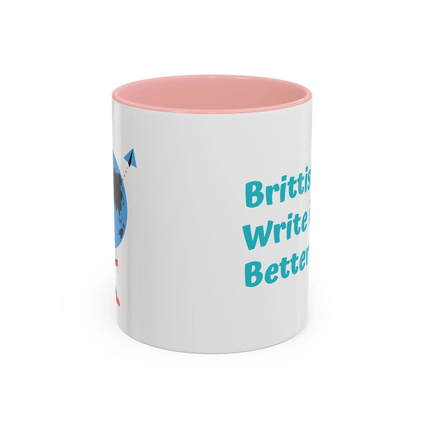 Brittish Gals Write it Better Mug - Gift for Book Lovers - The Dreamer's Bookshop.