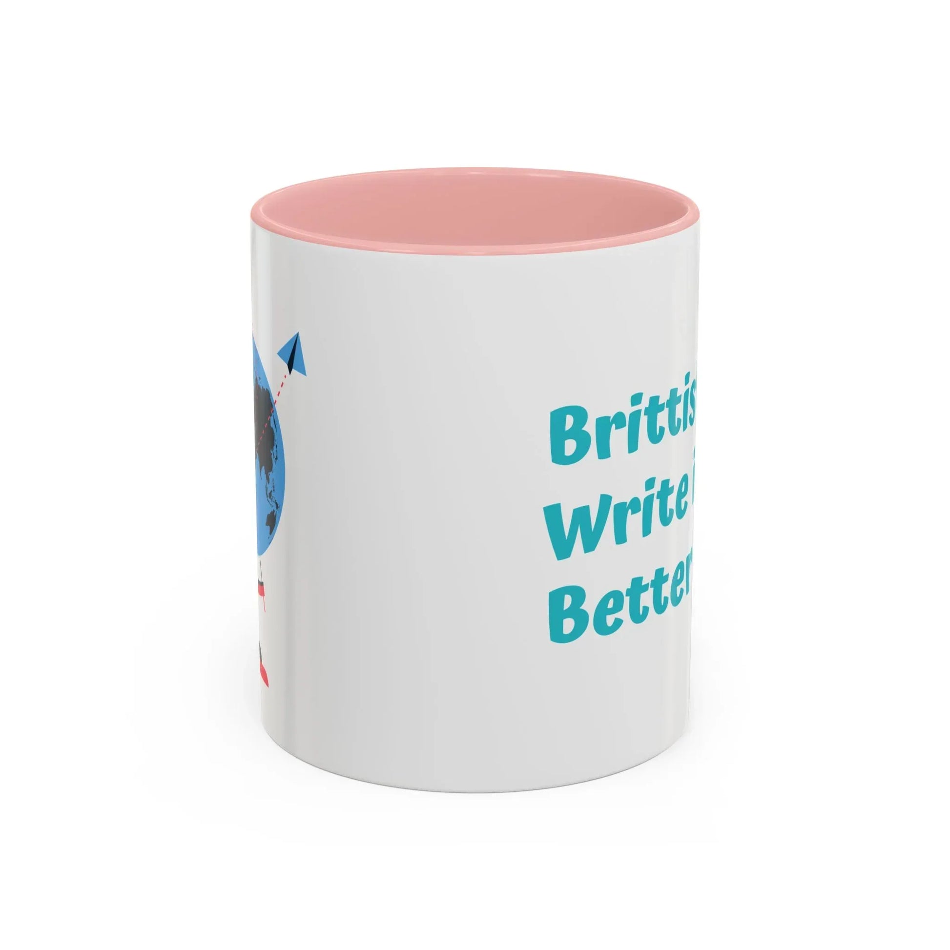 Brittish Gals Write it Better Mug - Gift for Book Lovers - The Dreamer's Bookshop.