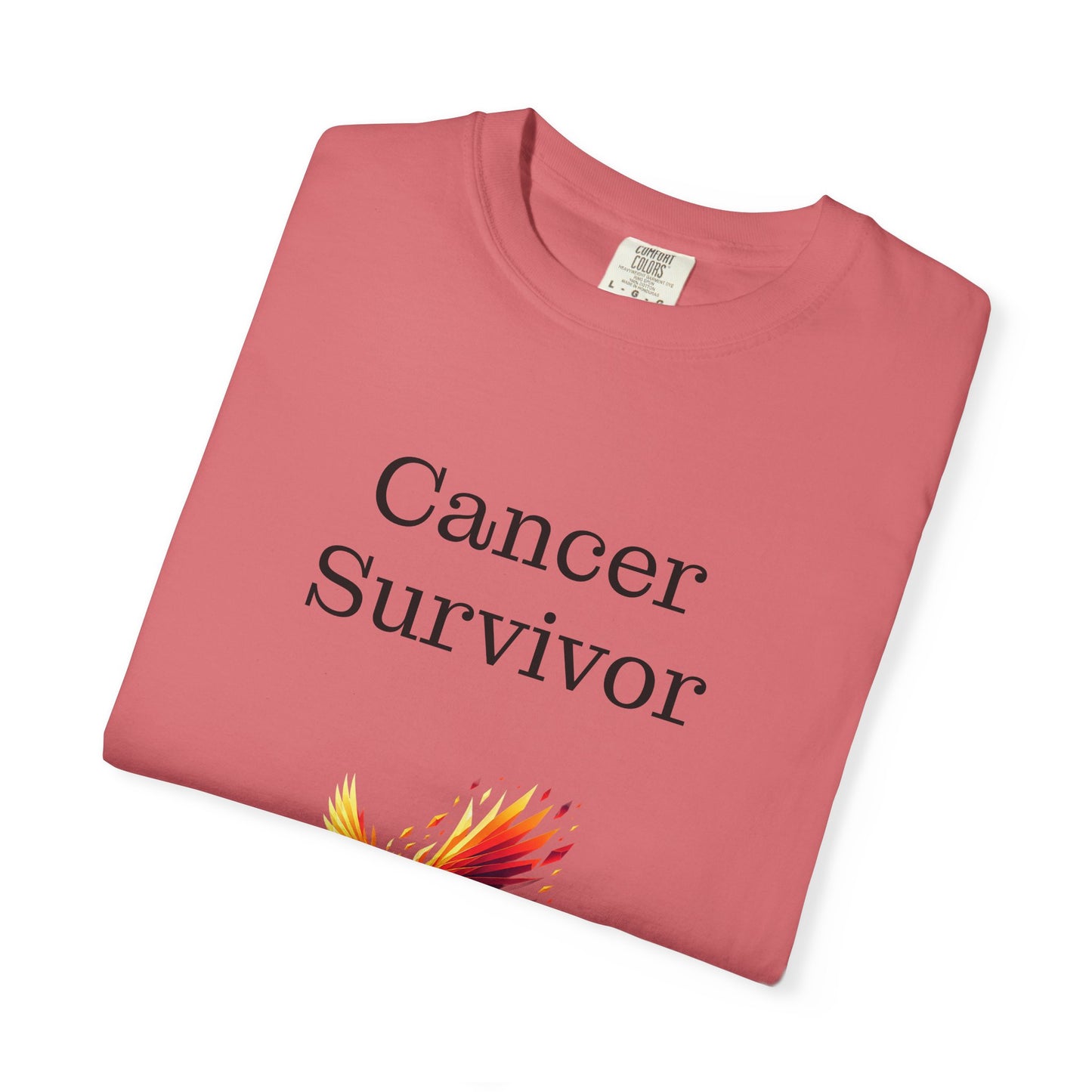 AU - Cancer Survivor Unisex Garment-Dyed T-Shirt - Empowering Supportive Apparel
