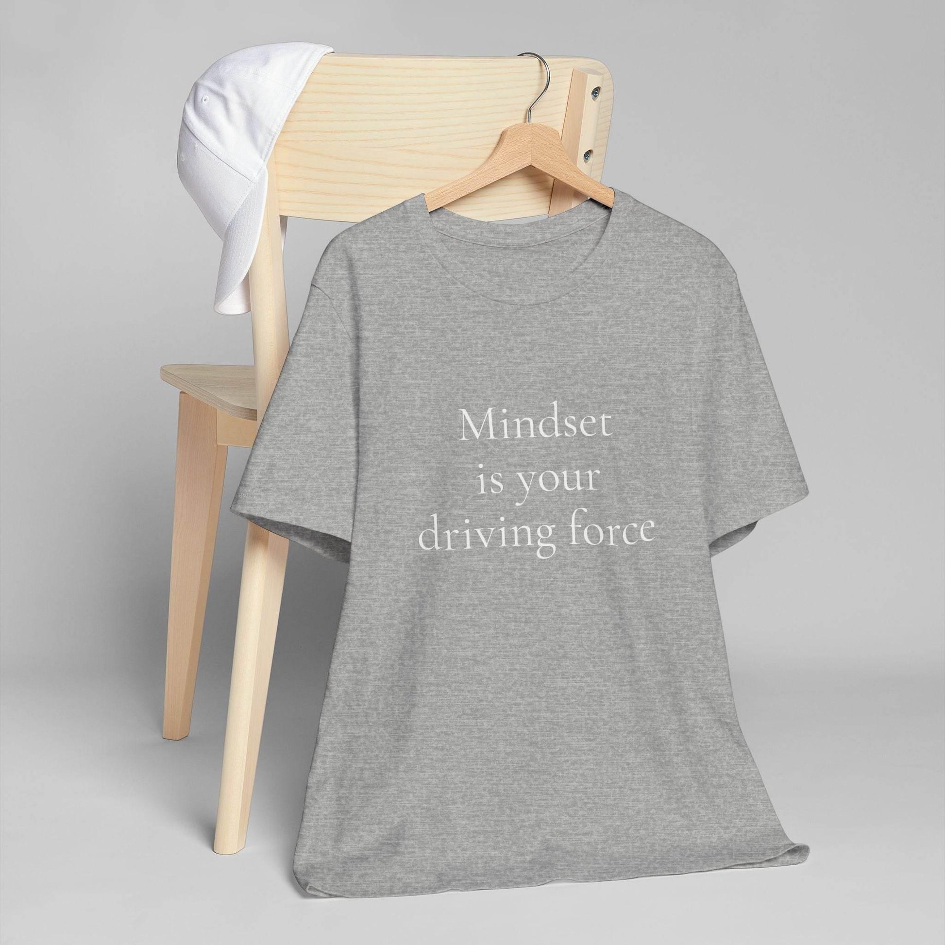 Inspirational Unisex Jersey T-Shirt - Mindset Vibe - The Dreamer's Bookshop.