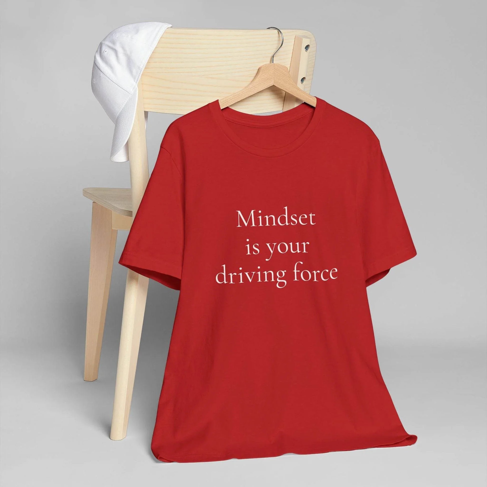 Inspirational Unisex Jersey T-Shirt - Mindset Vibe - The Dreamer's Bookshop.