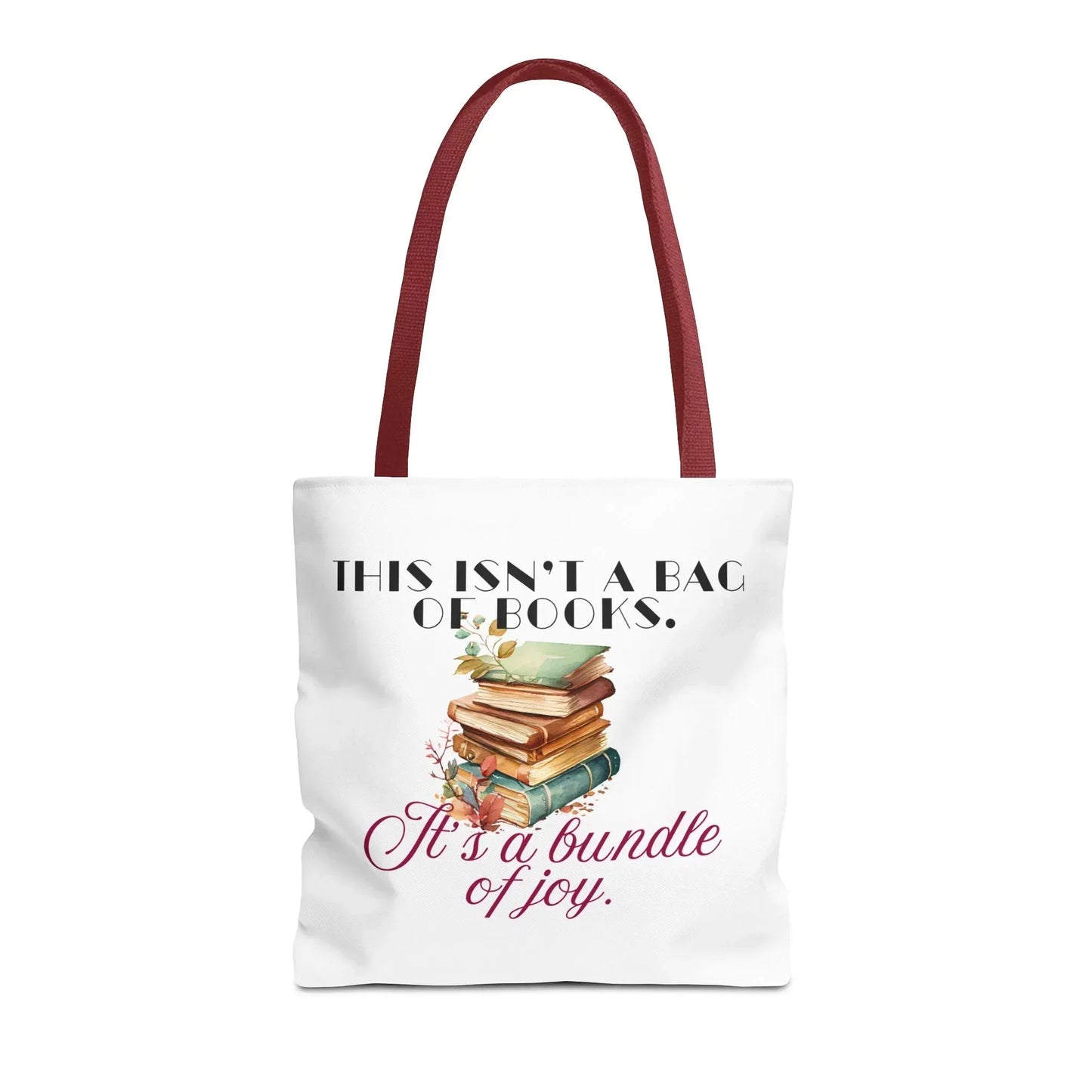 This isn't a Bag of Books - Tote Bag - Cozy Autumn Design - The Dreamer's Bookshop.