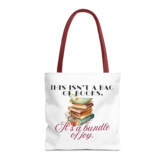 This isn't a Bag of Books - Tote Bag - Cozy Autumn Design - The Dreamer's Bookshop.
