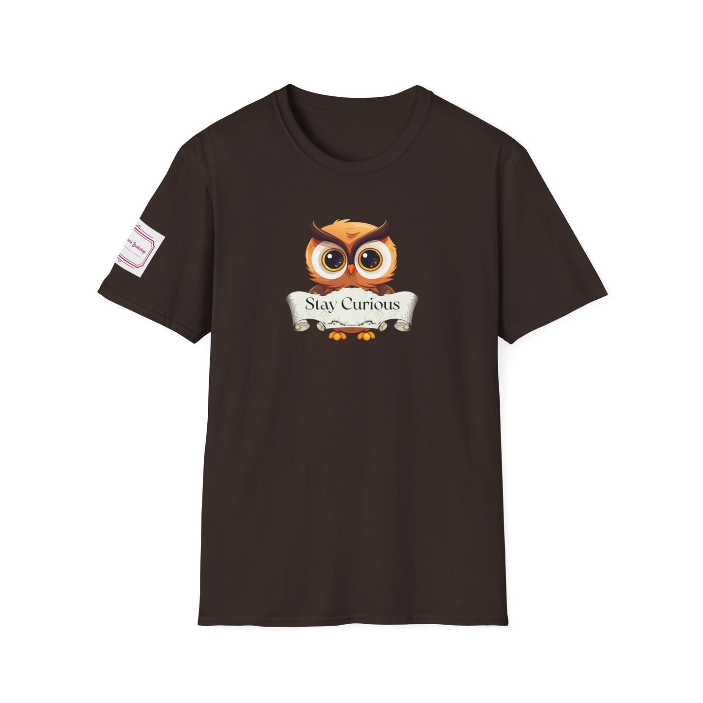 Unisex T-Shirt - "Stay Curious" for Book Lovers
