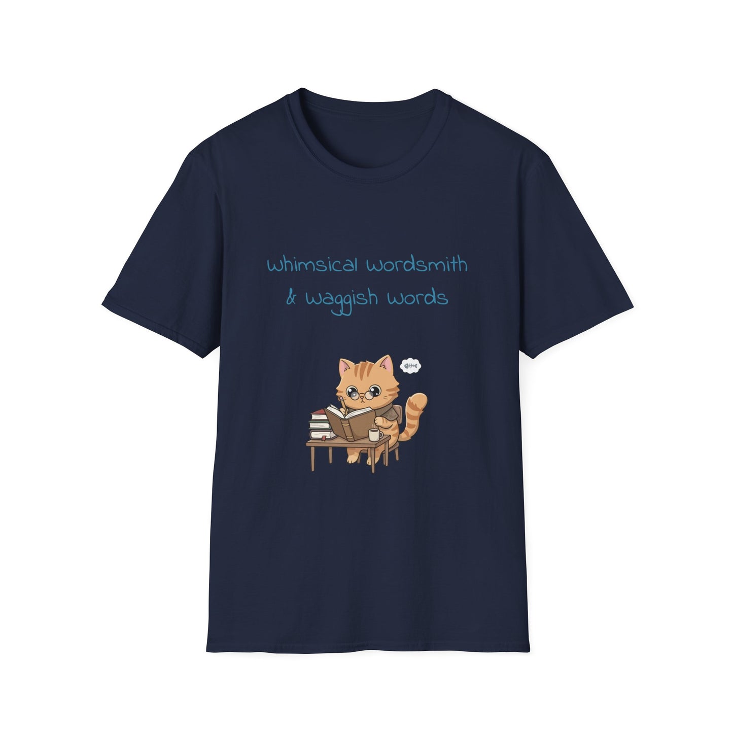 Unisex Travel-Inspired T-Shirt - "Whimsical Wordsmith" - Perfect for Book Lovers