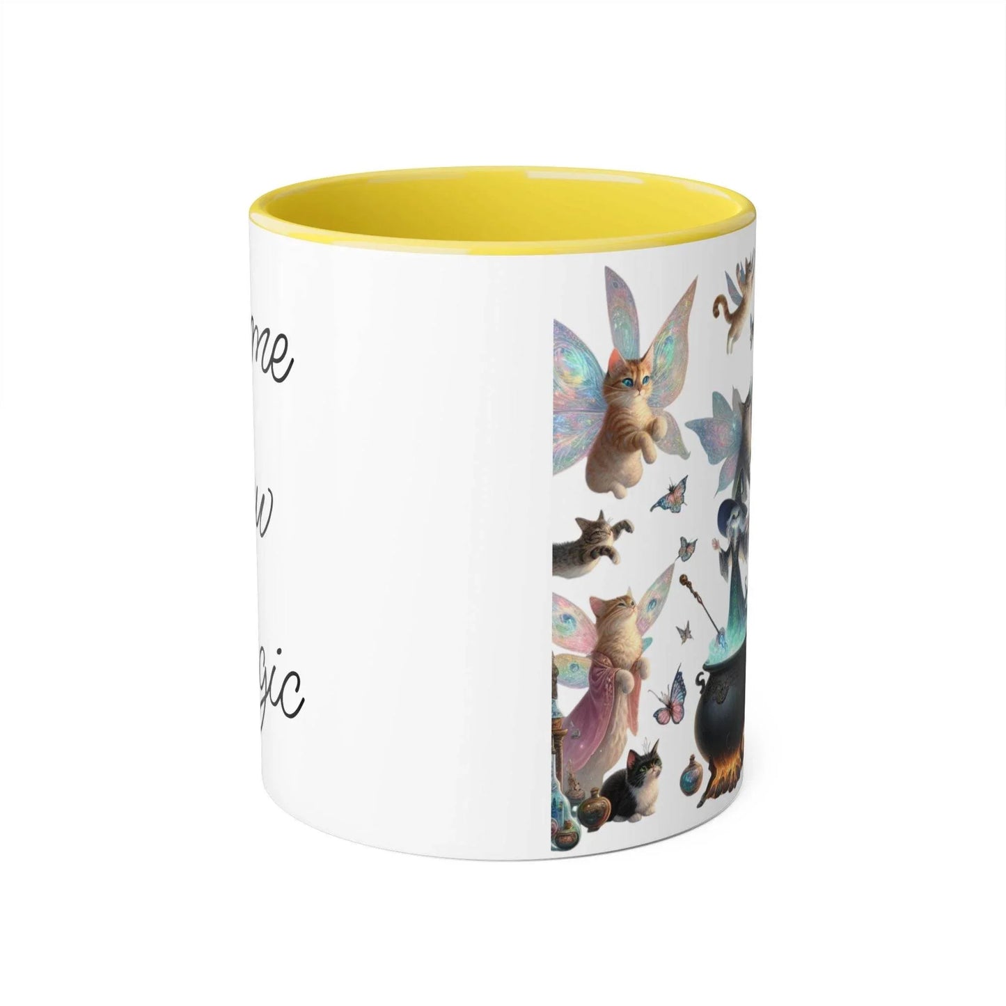 Home brew Magic Cat Mug - 11oz Cup for Coffee Lovers - The Dreamer's Bookshop.