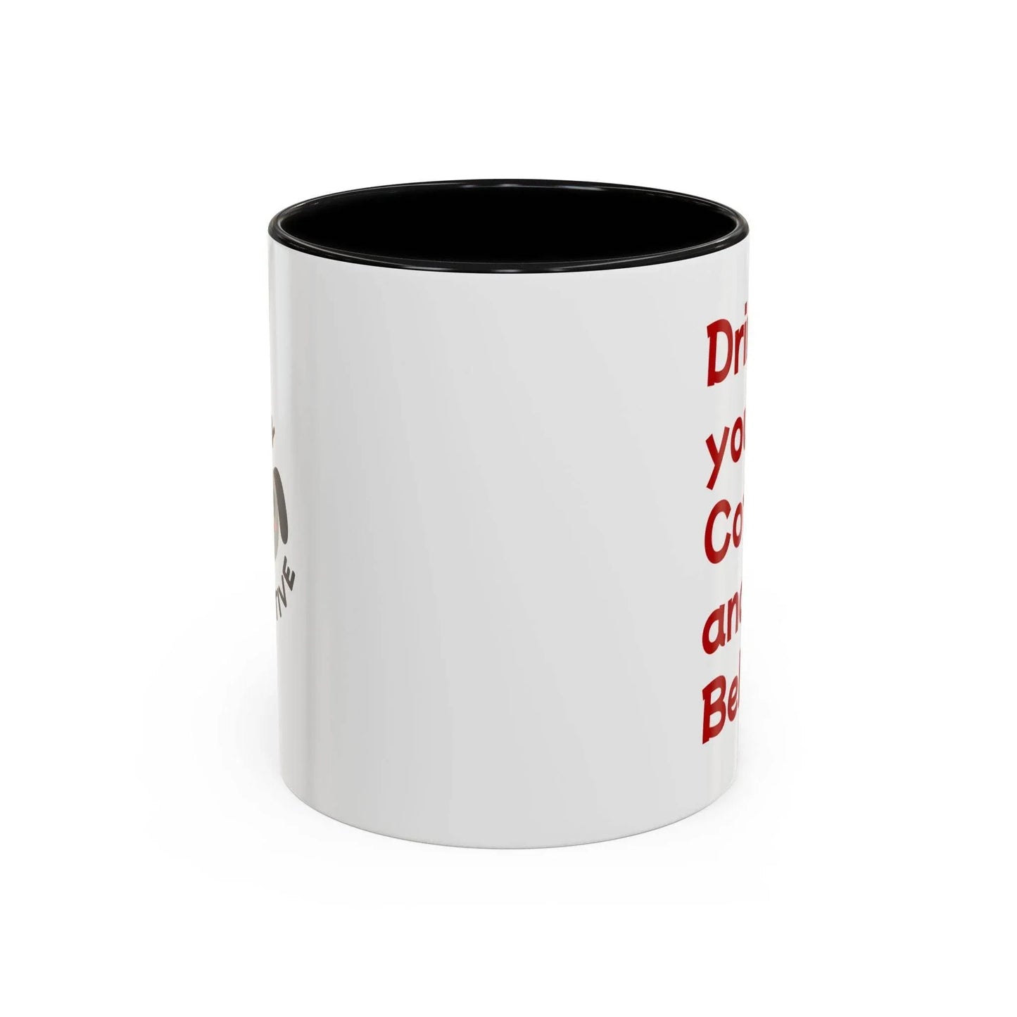 Cute Dog Pawsitive Coffee Mug - 11 & 15oz Drink and Behave - The Dreamer's Bookshop.