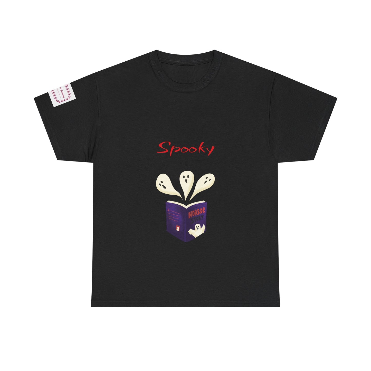 UK - Fiction -  Unisex Heavy Cotton Tee - Spooky Books