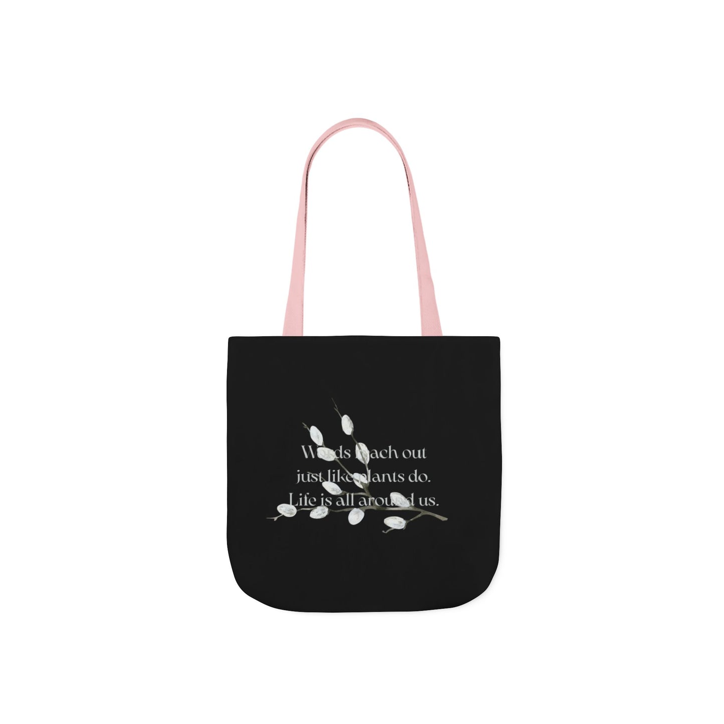 Canvas Tote Bag - "Words Reach Out"