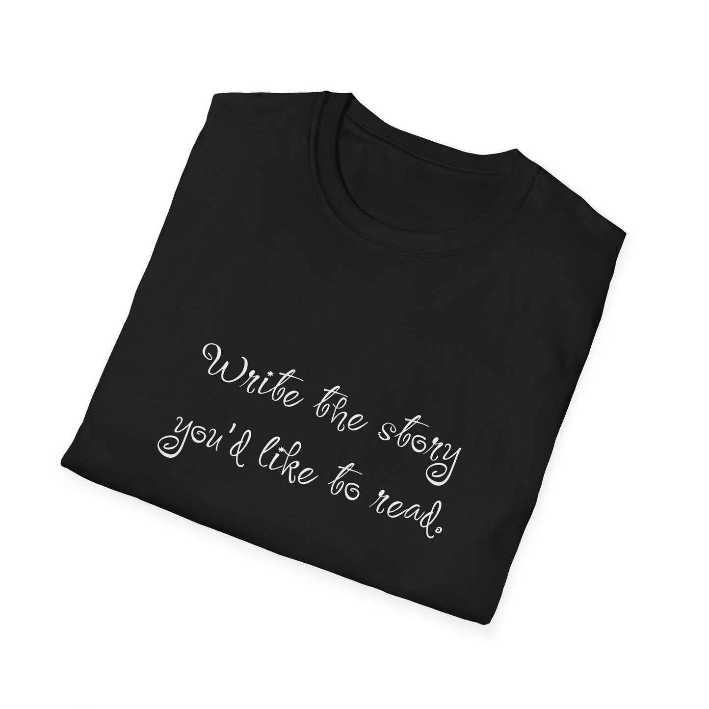 Inspirational Unisex Softstyle T-Shirt - Write the Story