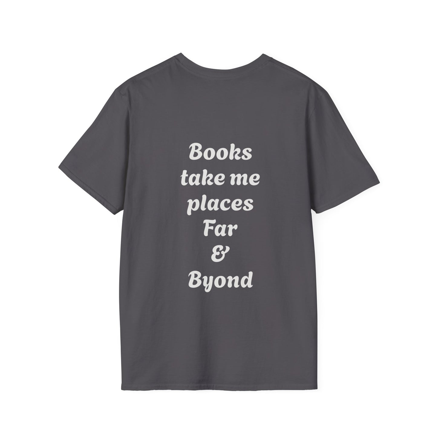Unisex Travel-Inspired T-Shirt - "Whimsical Wordsmith" - Perfect for Book Lovers