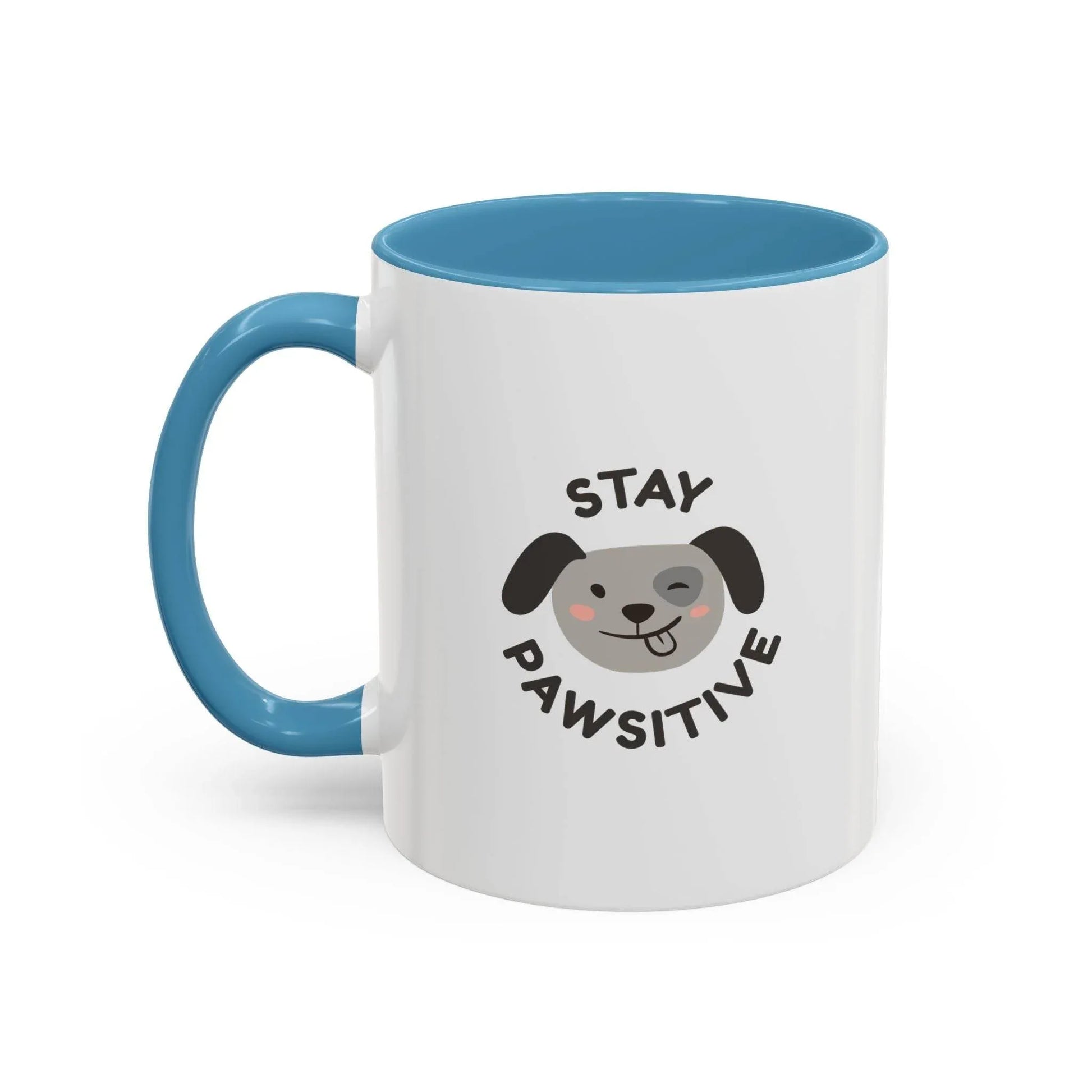 Playful Dog Pawsitive Mug - Cute Gift for Coffee Lovers - The Dreamer's Bookshop.