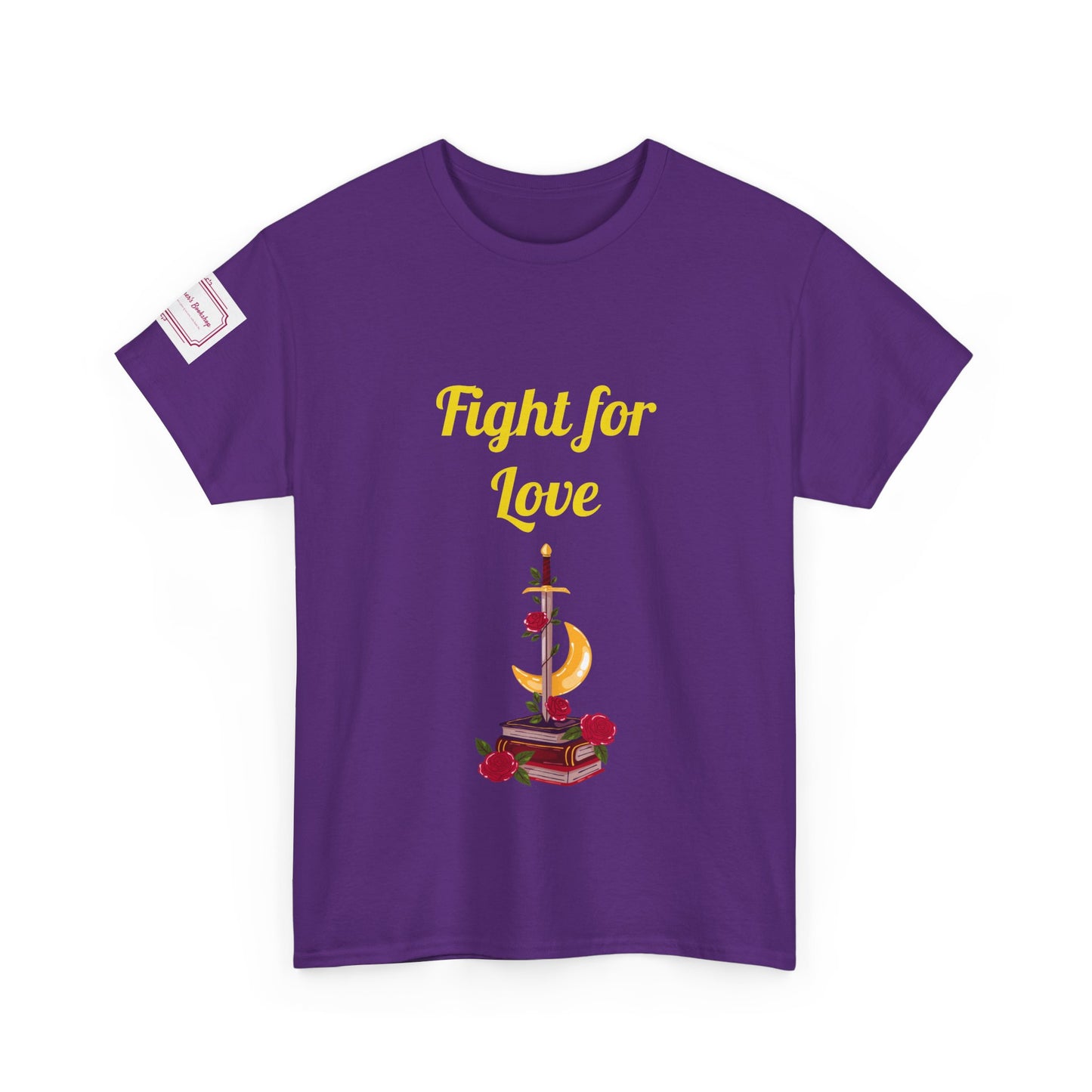 AU - Fight for Love - Unisex Heavy Cotton Tee - Romance Books