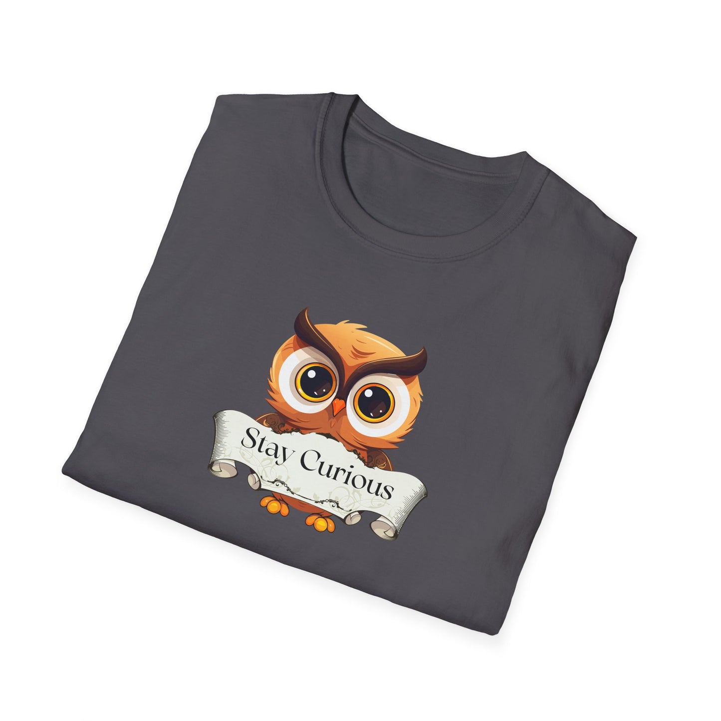 Unisex T-Shirt - "Stay Curious" for Book Lovers