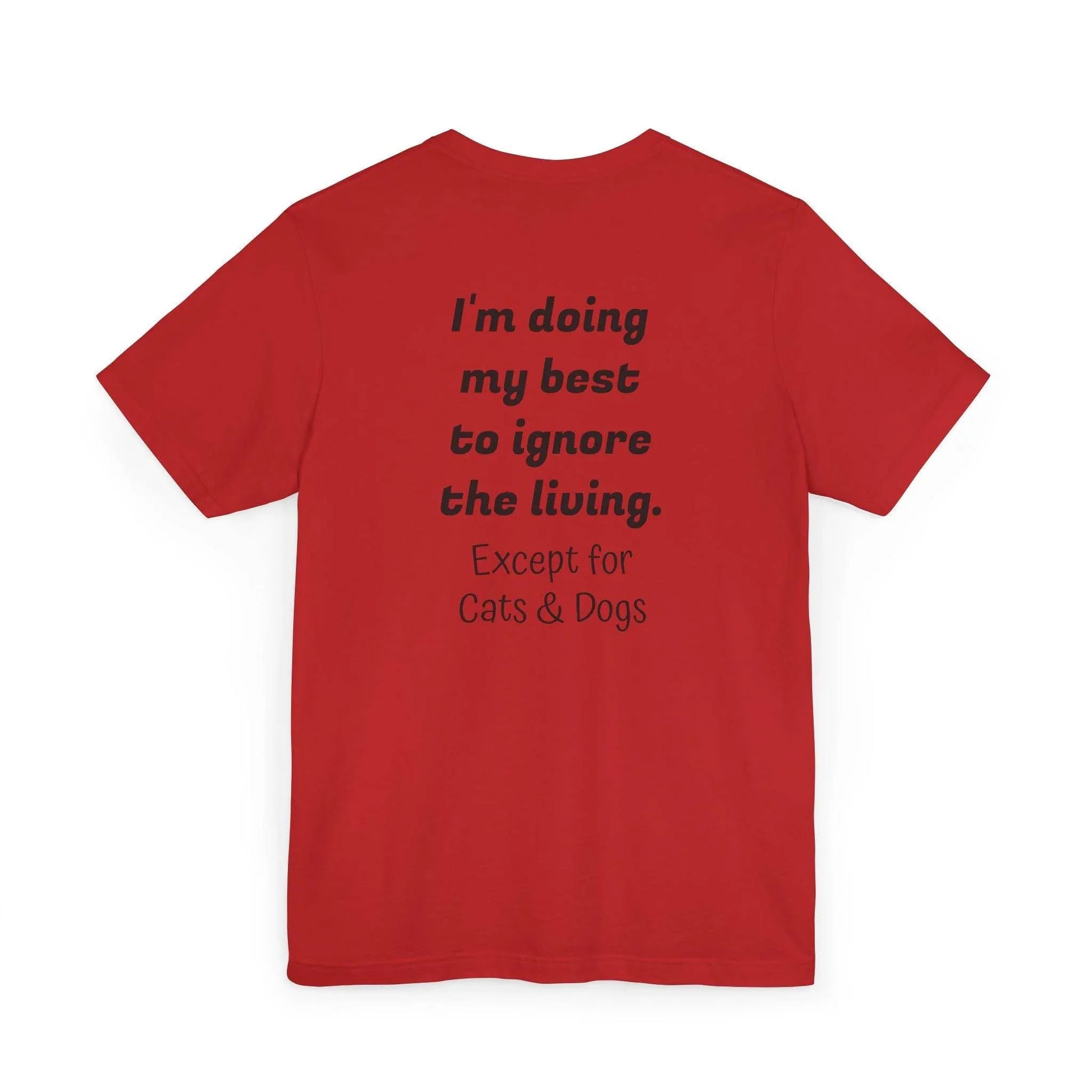 Funny Unisex Jersey T-Shirt - Anti-Social Vibe for Booktroverts - The Dreamer's Bookshop.
